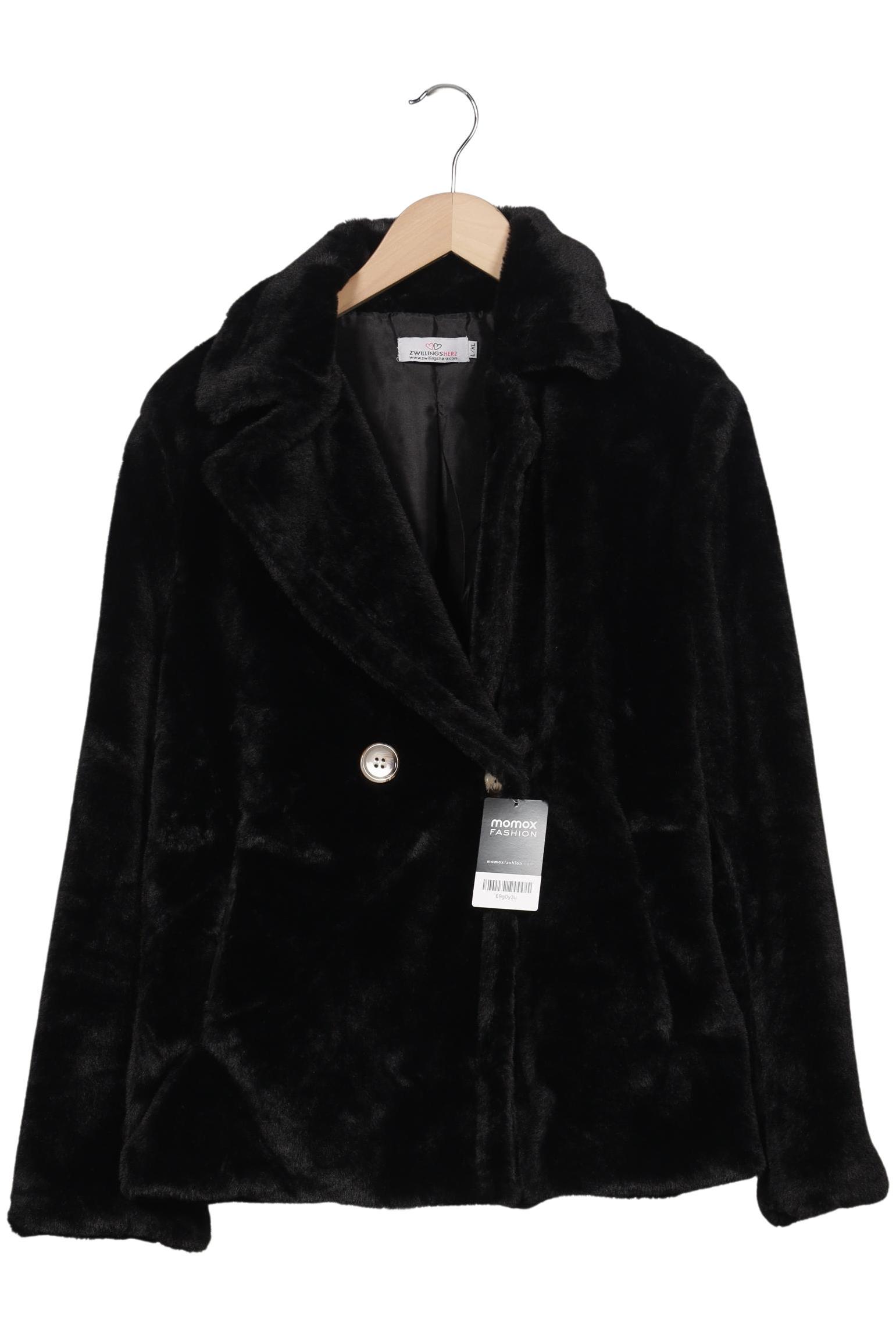 

Zwillingsherz Damen Jacke, schwarz, Gr. 42