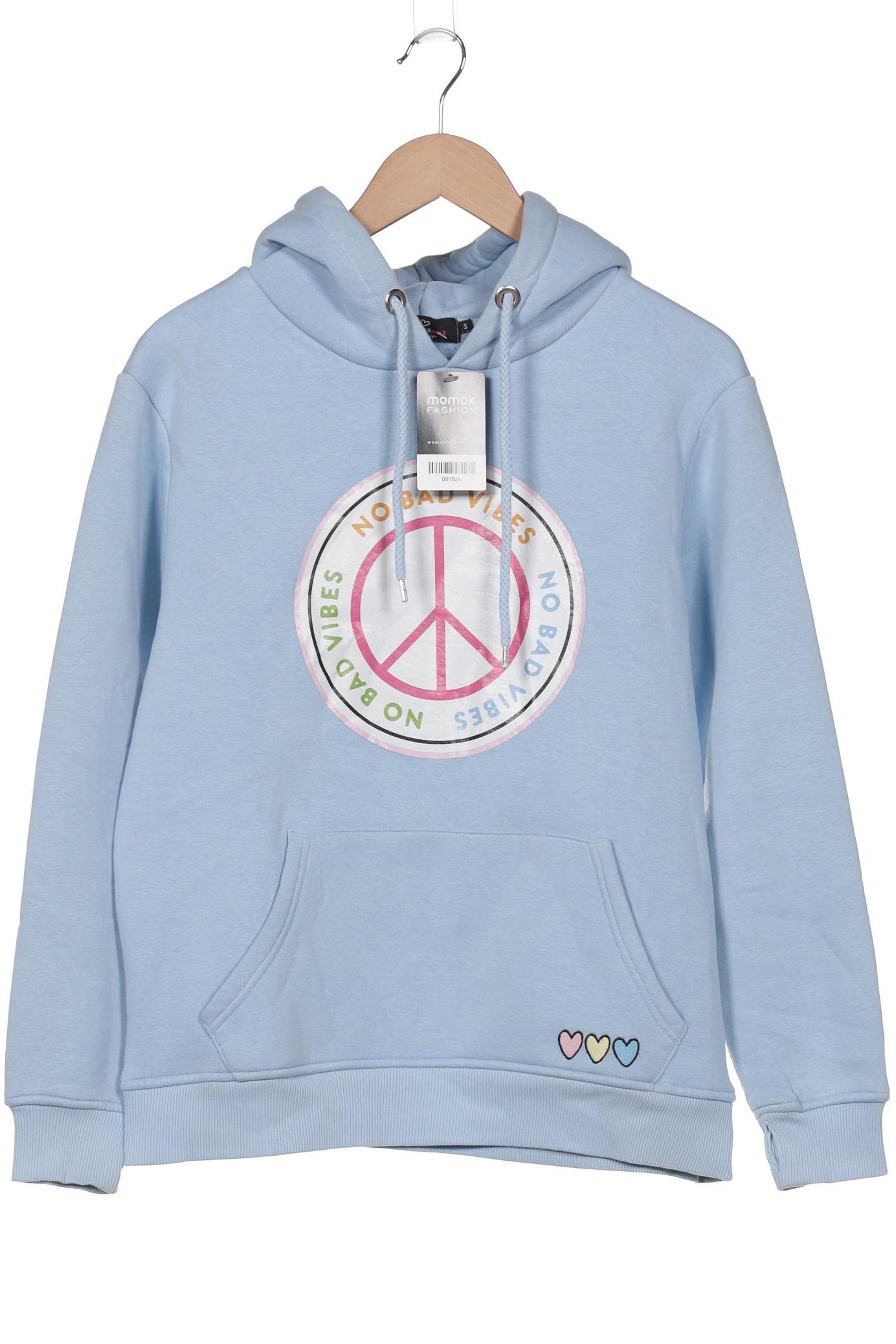 

Zwillingsherz Damen Kapuzenpullover, hellblau, Gr. 36