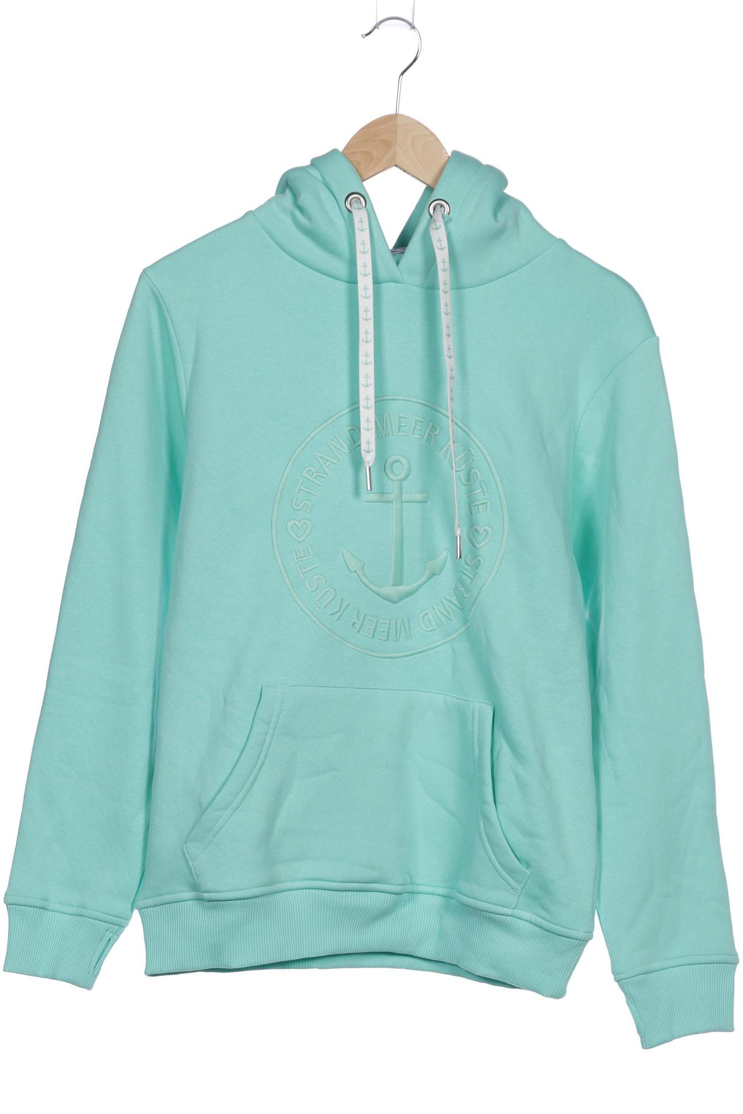 

Zwillingsherz Damen Kapuzenpullover, türkis, Gr. 36