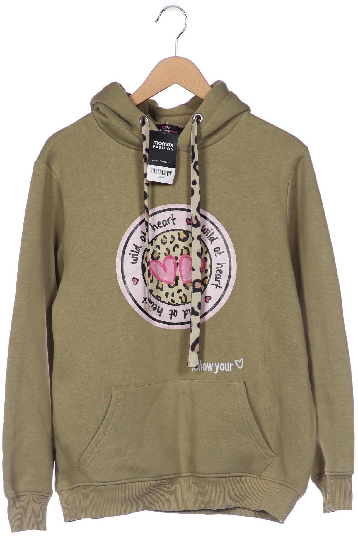

Zwillingsherz Damen Kapuzenpullover, grün