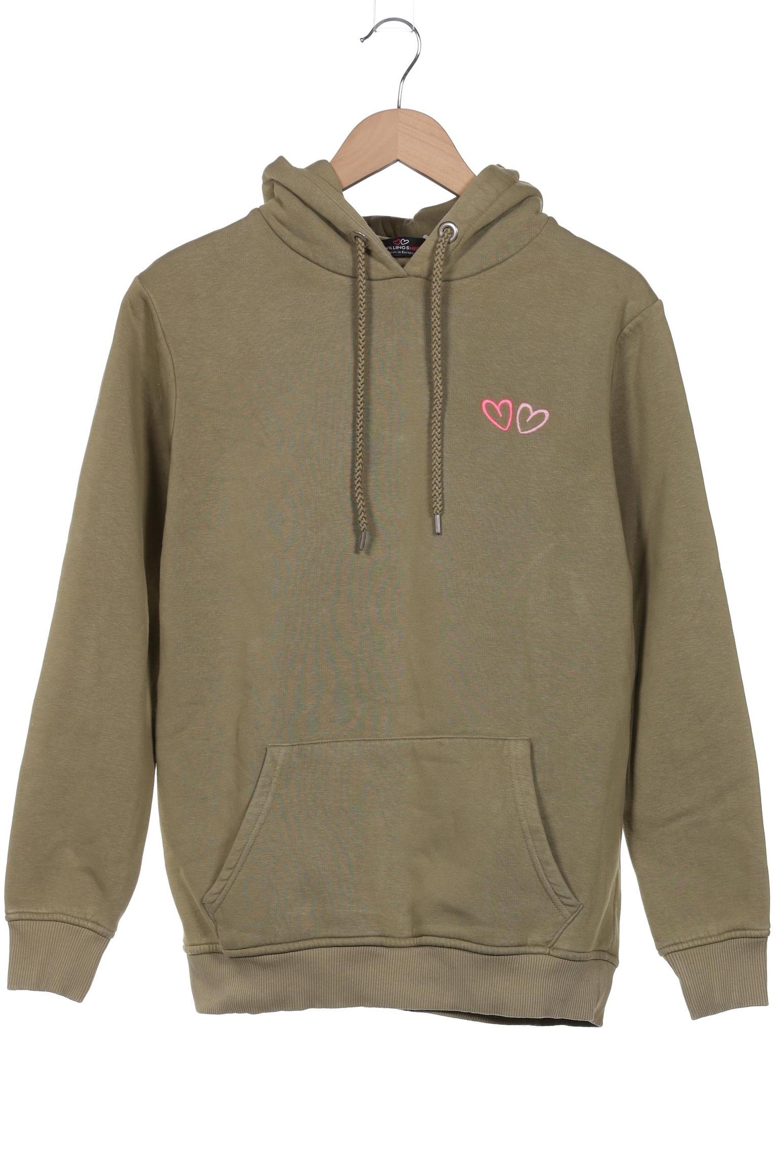

Zwillingsherz Damen Kapuzenpullover, grün, Gr. 36