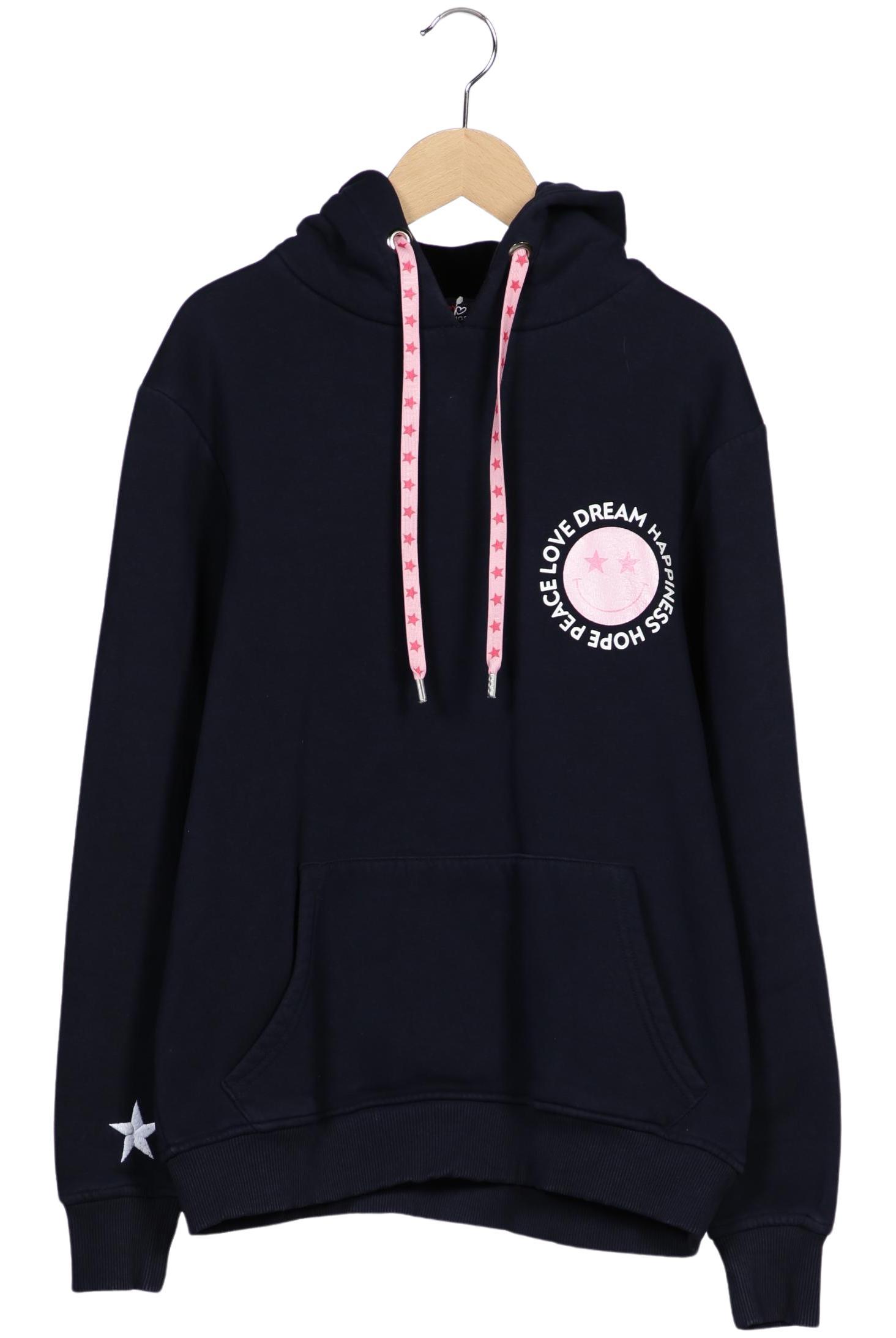 

Zwillingsherz Damen Kapuzenpullover, marineblau, Gr. 36