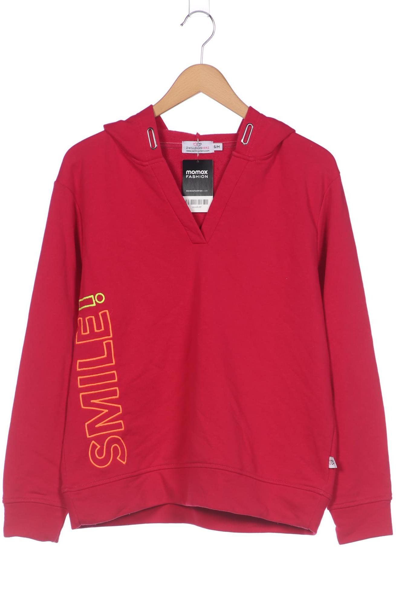 

Zwillingsherz Damen Kapuzenpullover, pink, Gr. 36