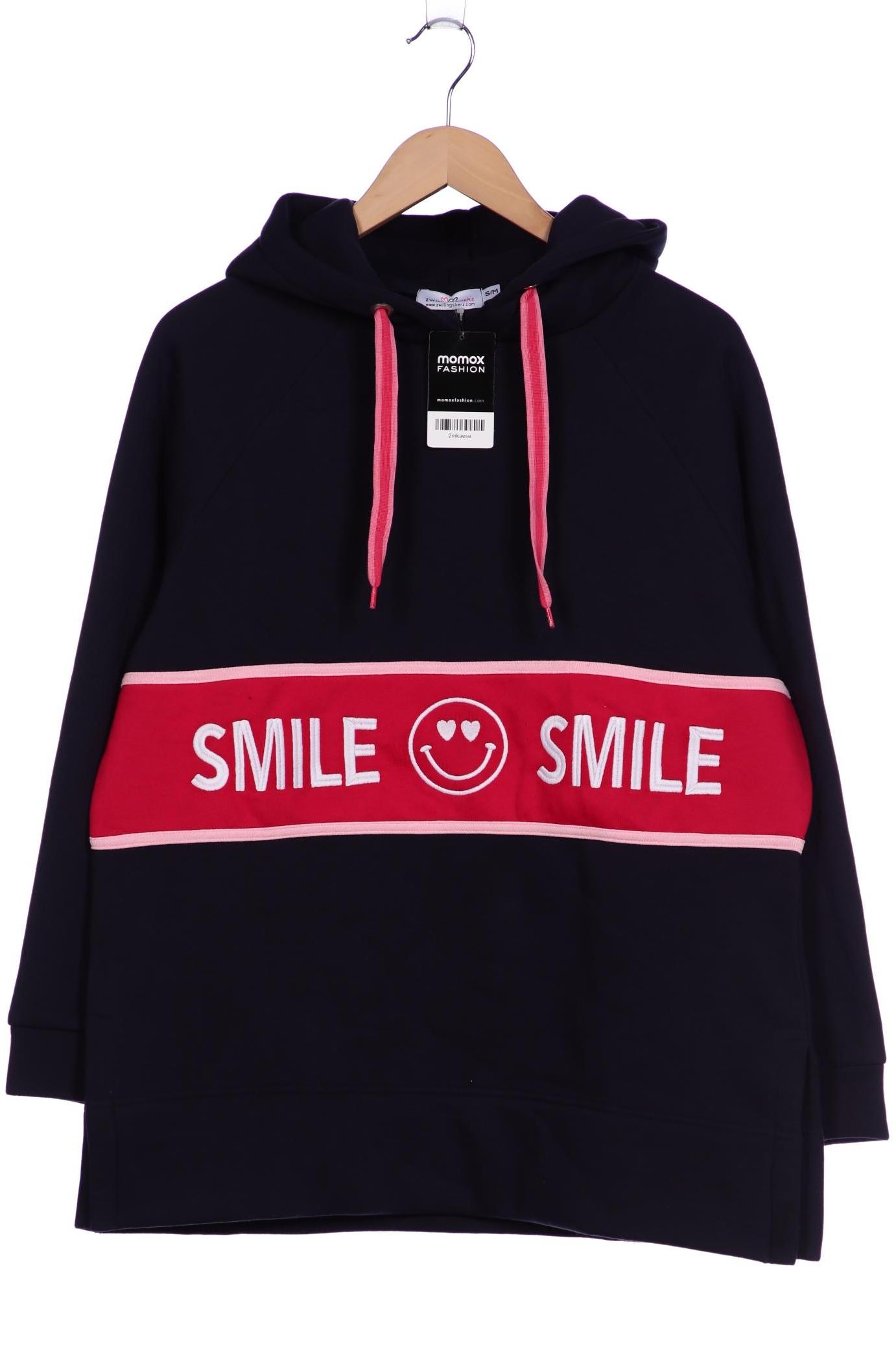 

Zwillingsherz Damen Kapuzenpullover, marineblau, Gr. 36