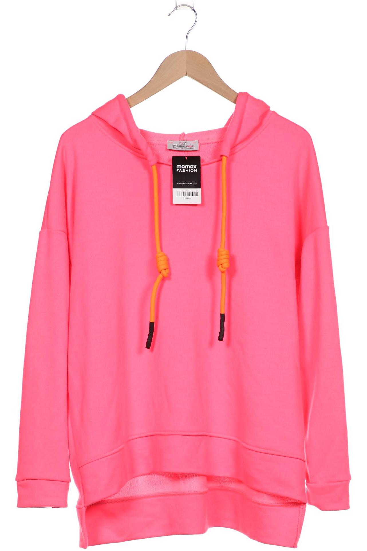 

Zwillingsherz Damen Kapuzenpullover, neon