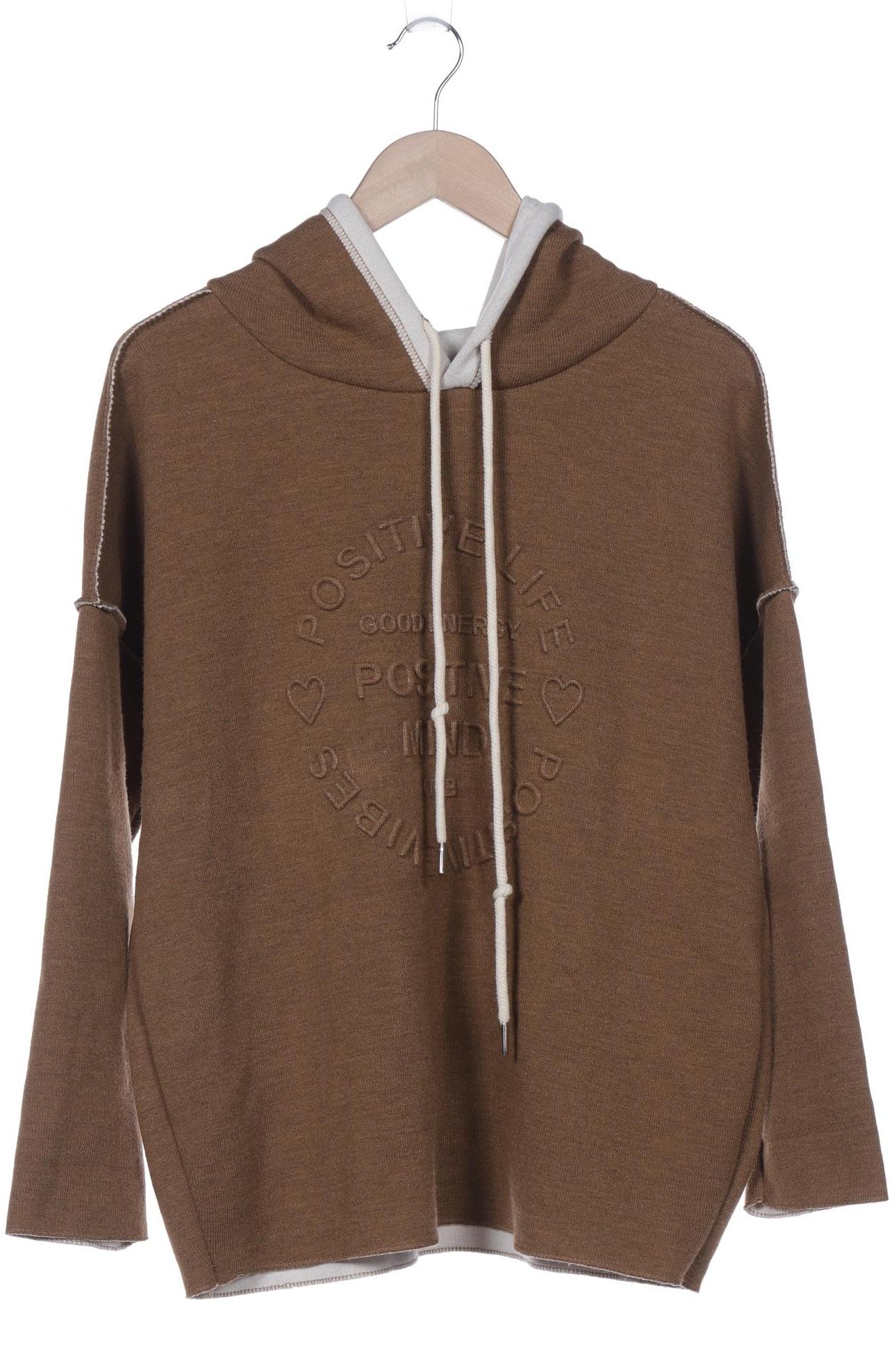 

Zwillingsherz Damen Kapuzenpullover, braun, Gr. 36