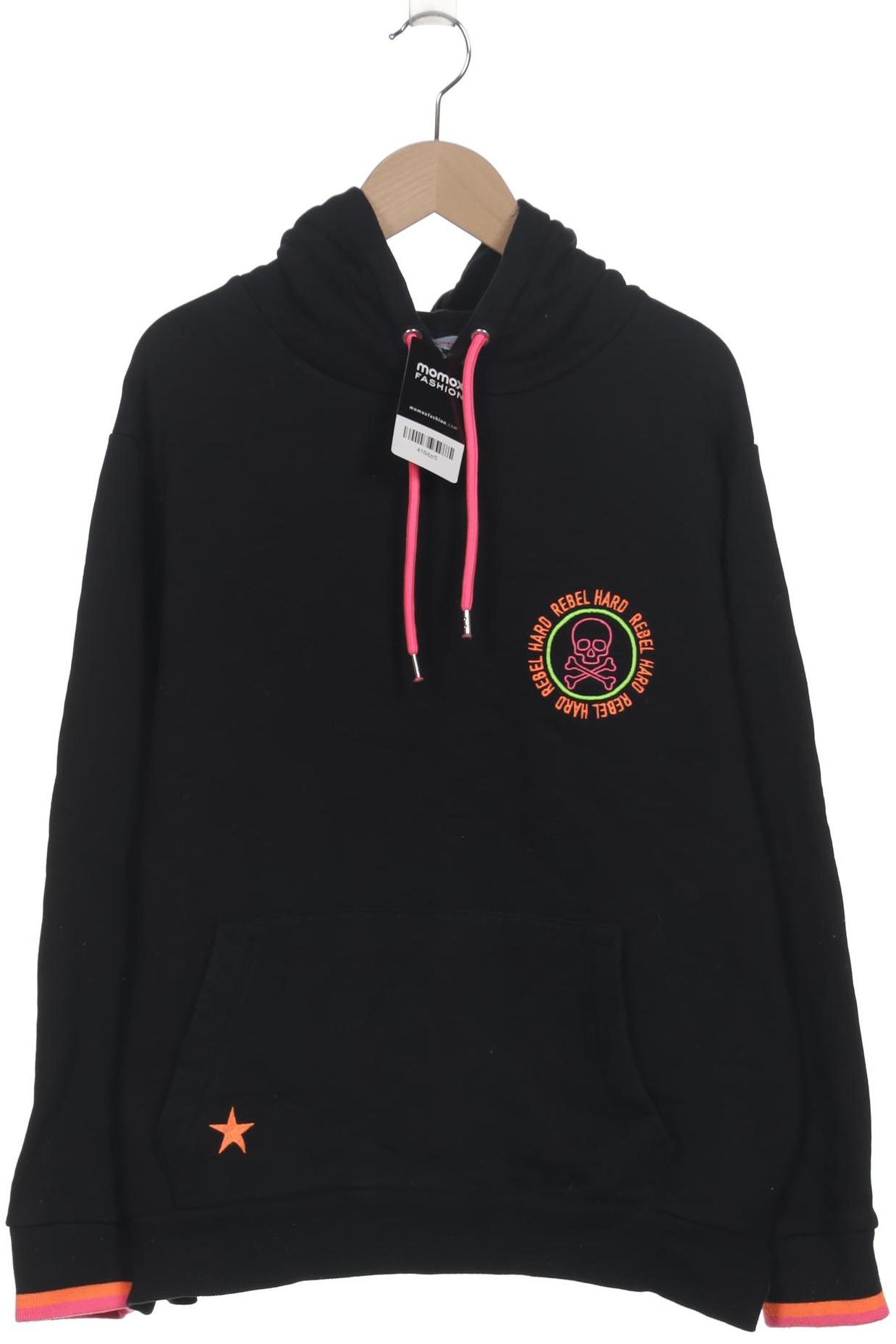 

Zwillingsherz Damen Kapuzenpullover, schwarz, Gr. 36