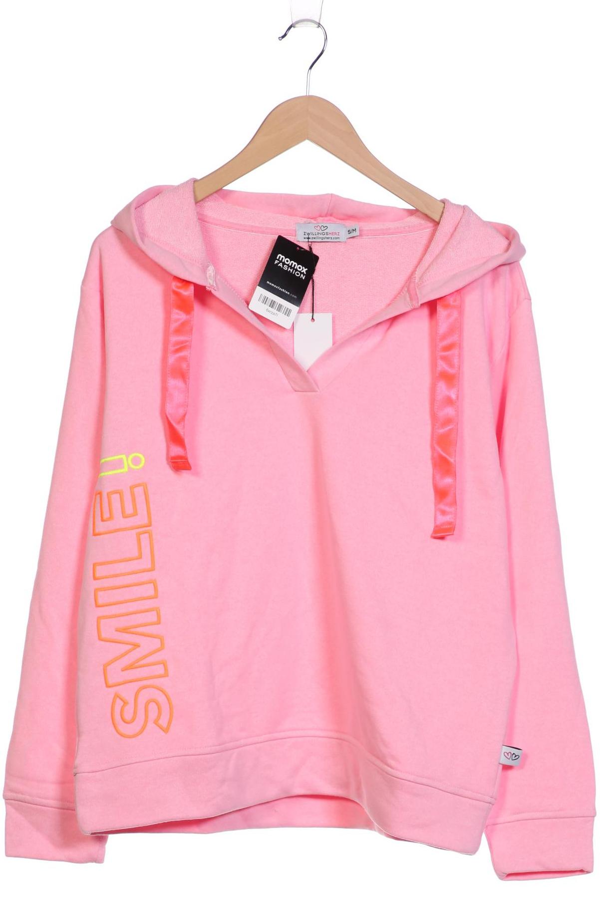 

Zwillingsherz Damen Kapuzenpullover, pink, Gr. 36