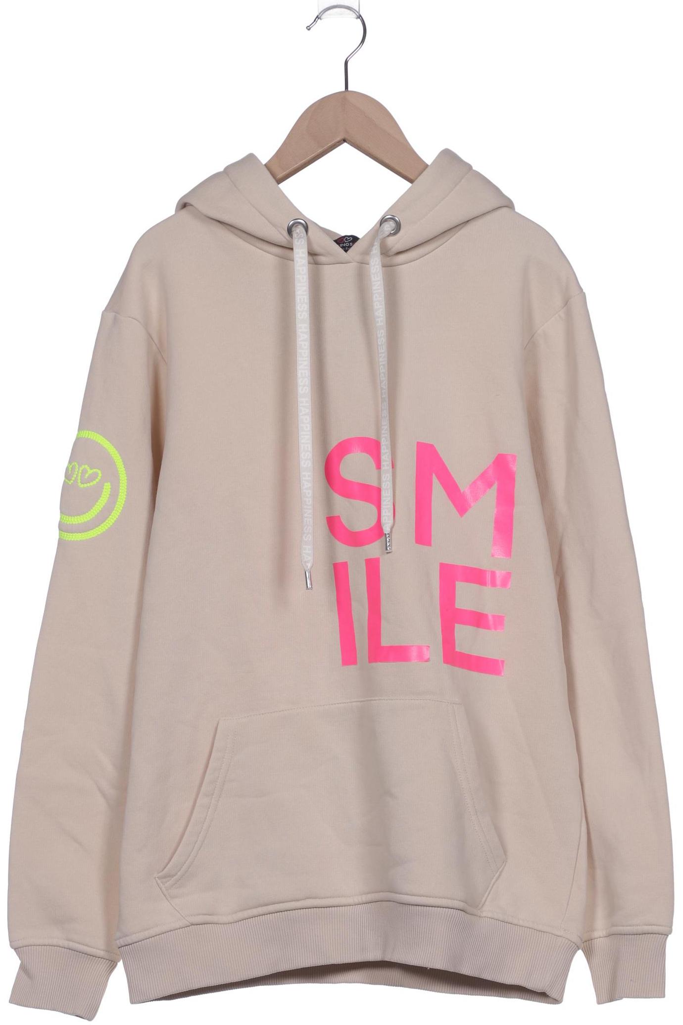

Zwillingsherz Damen Kapuzenpullover, beige, Gr. 36