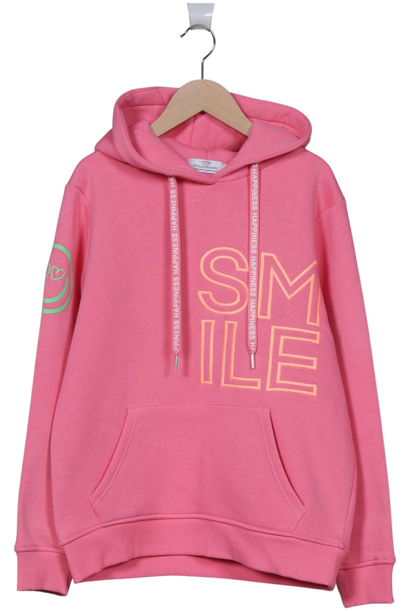 

Zwillingsherz Damen Kapuzenpullover, pink, Gr. 36