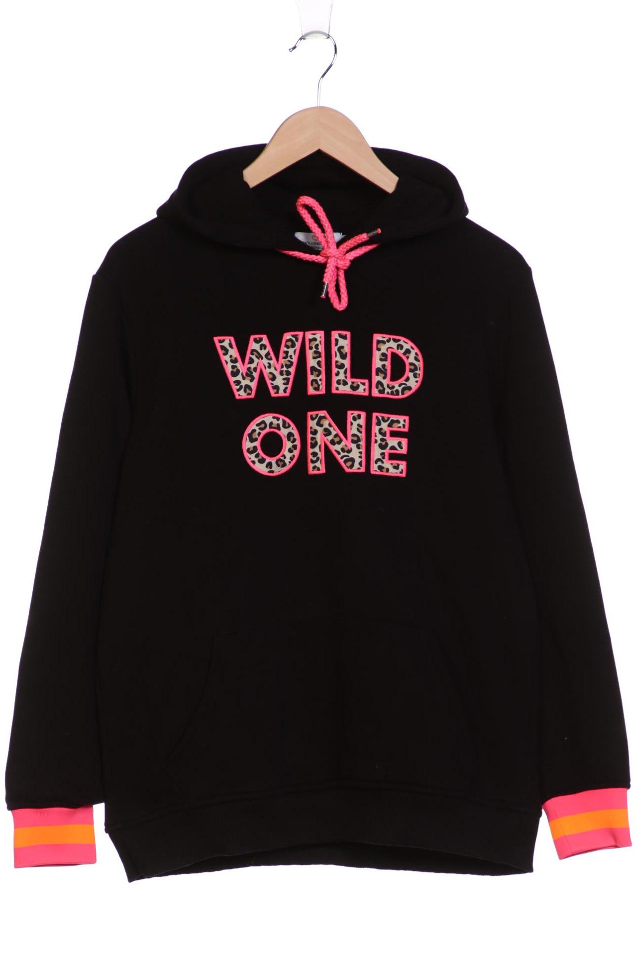 

Zwillingsherz Damen Kapuzenpullover, schwarz, Gr. 38