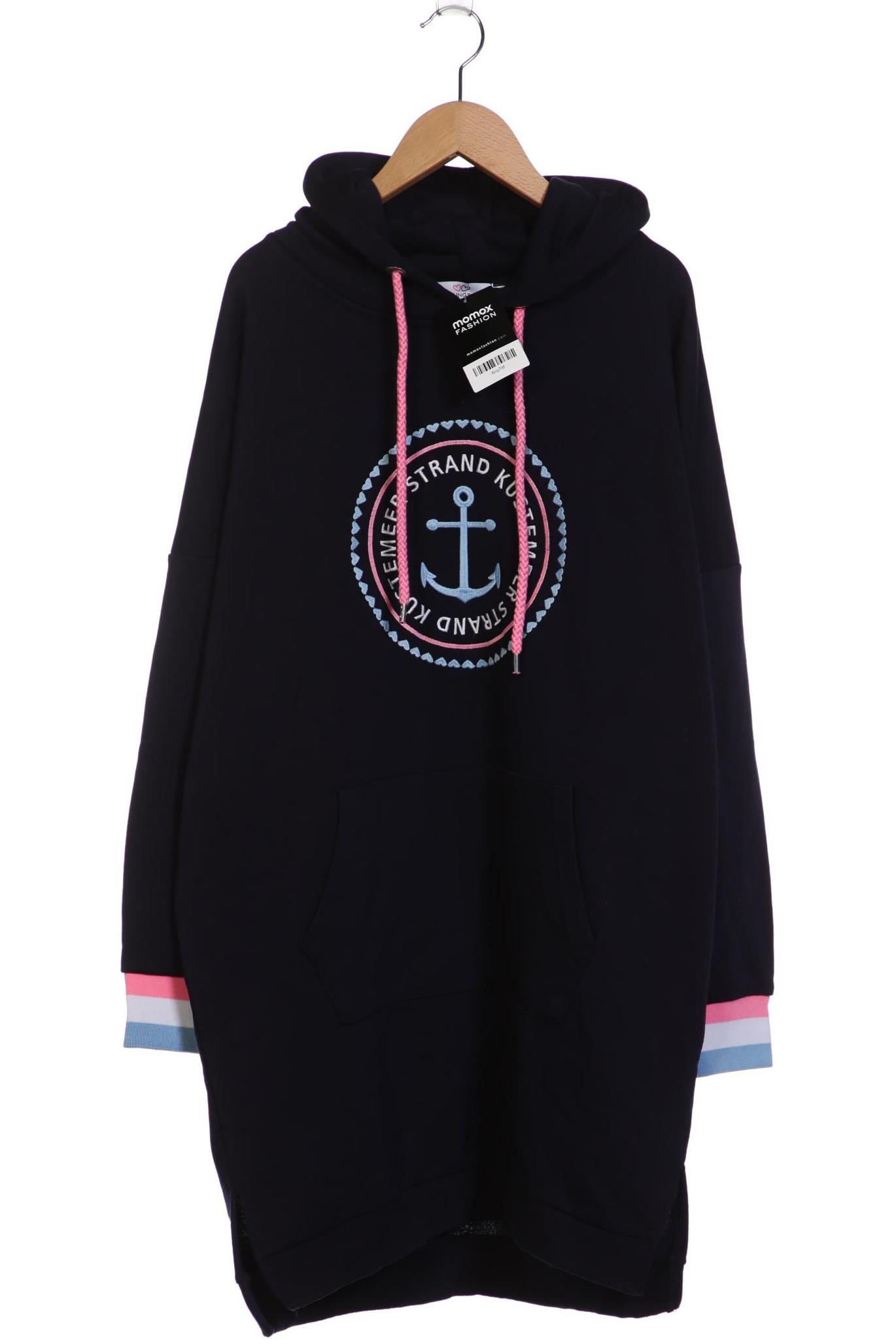 

Zwillingsherz Damen Kapuzenpullover, marineblau, Gr. 38