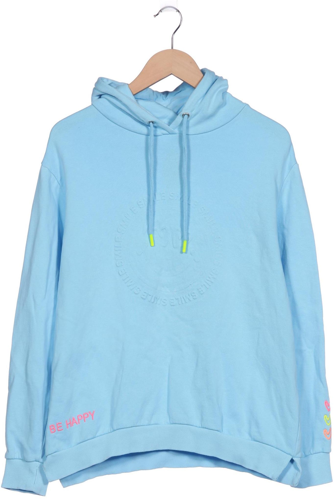 

Zwillingsherz Damen Kapuzenpullover, blau, Gr. 38