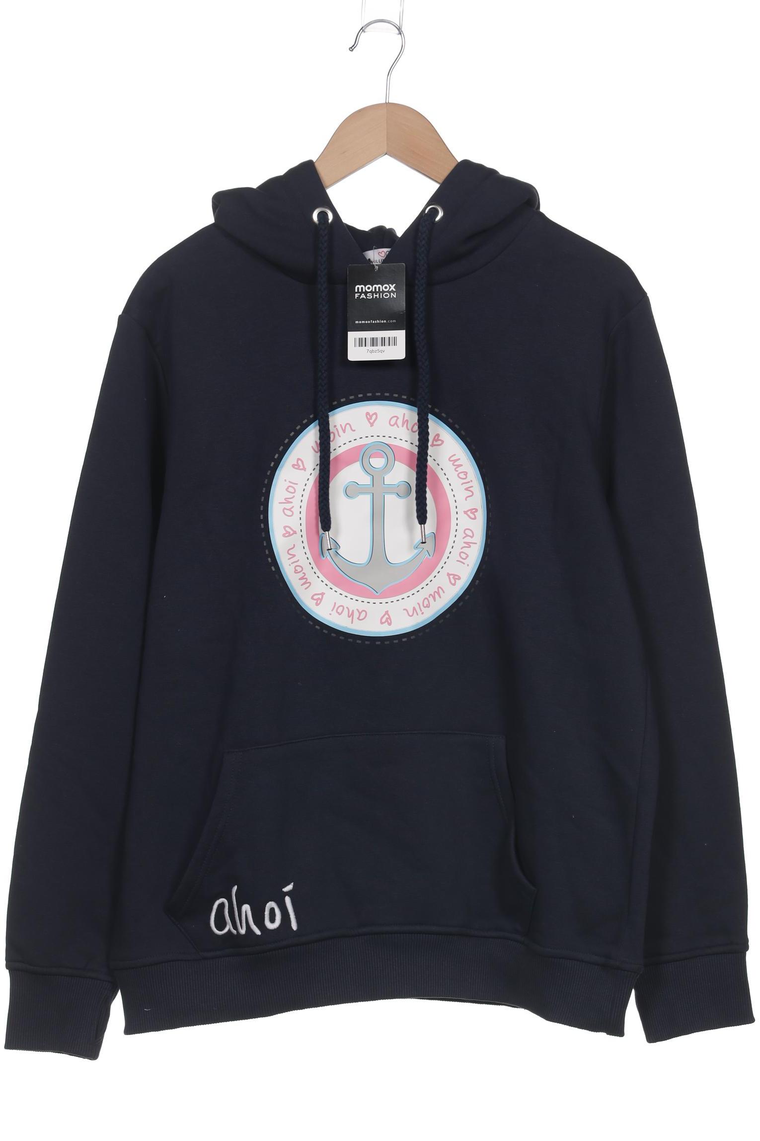 

Zwillingsherz Damen Kapuzenpullover, marineblau, Gr. 42
