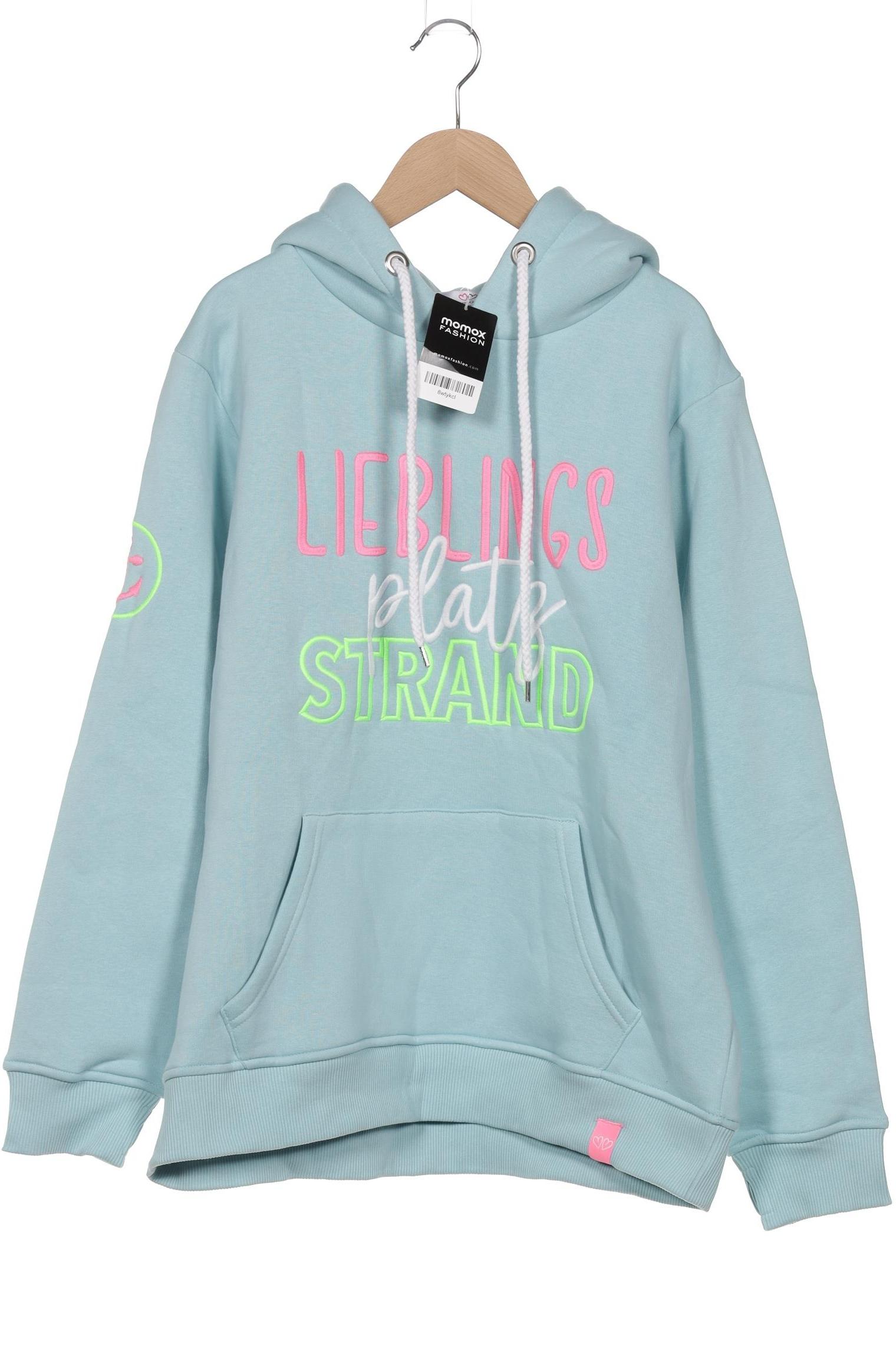 

Zwillingsherz Damen Kapuzenpullover, hellblau, Gr. 42