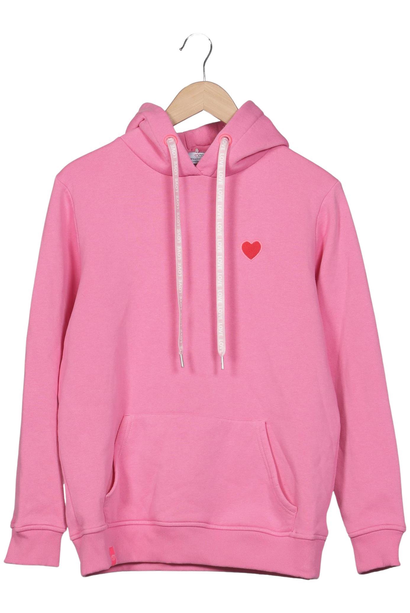 

Zwillingsherz Damen Kapuzenpullover, pink, Gr. 38