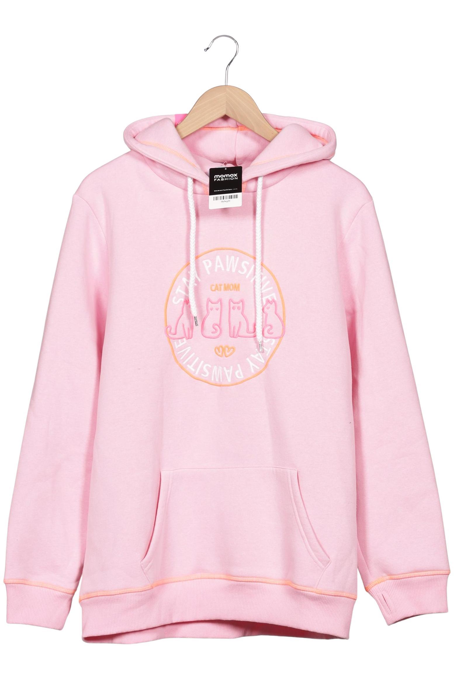 

Zwillingsherz Damen Kapuzenpullover, pink, Gr. 46