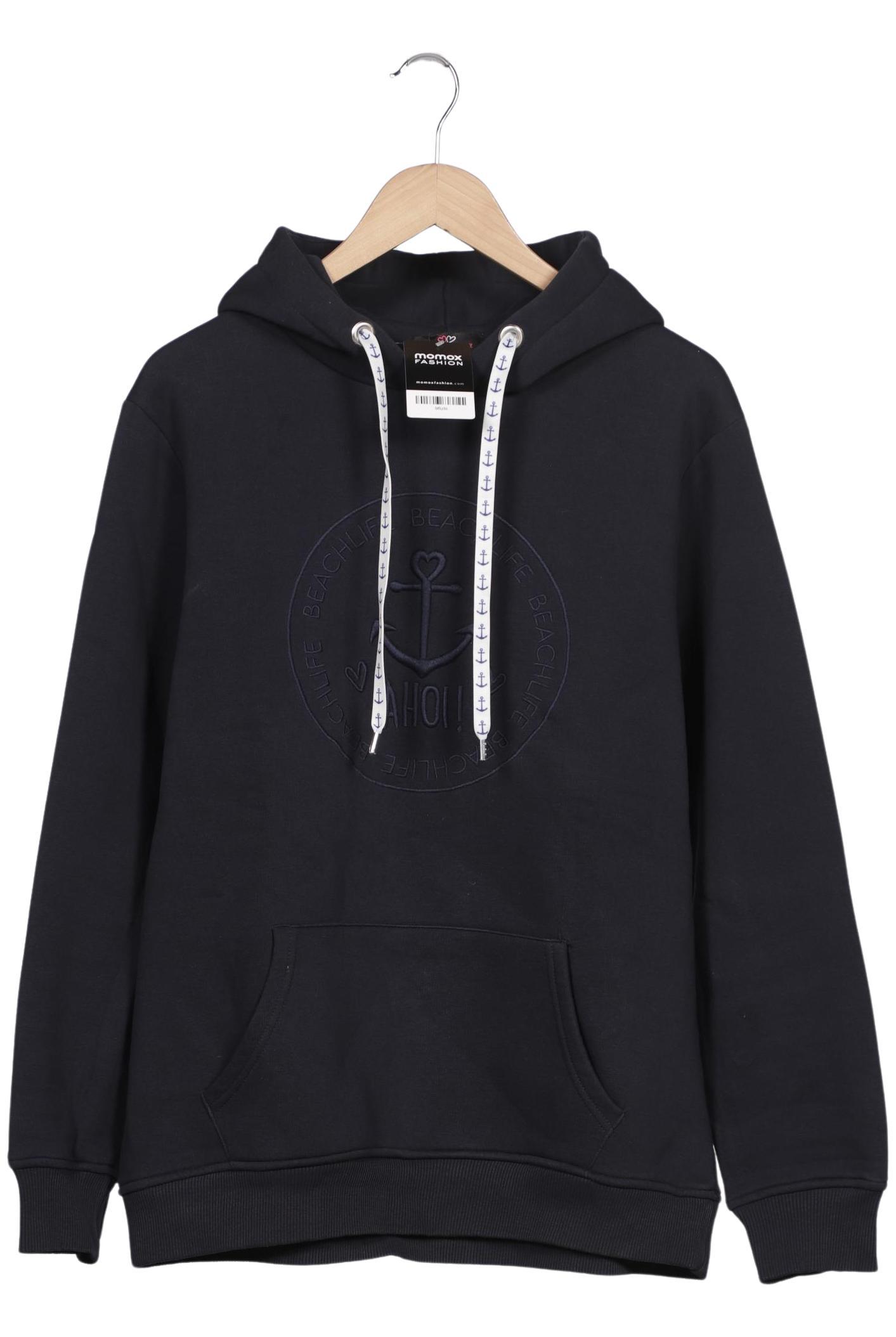 

Zwillingsherz Damen Kapuzenpullover, marineblau, Gr. 44