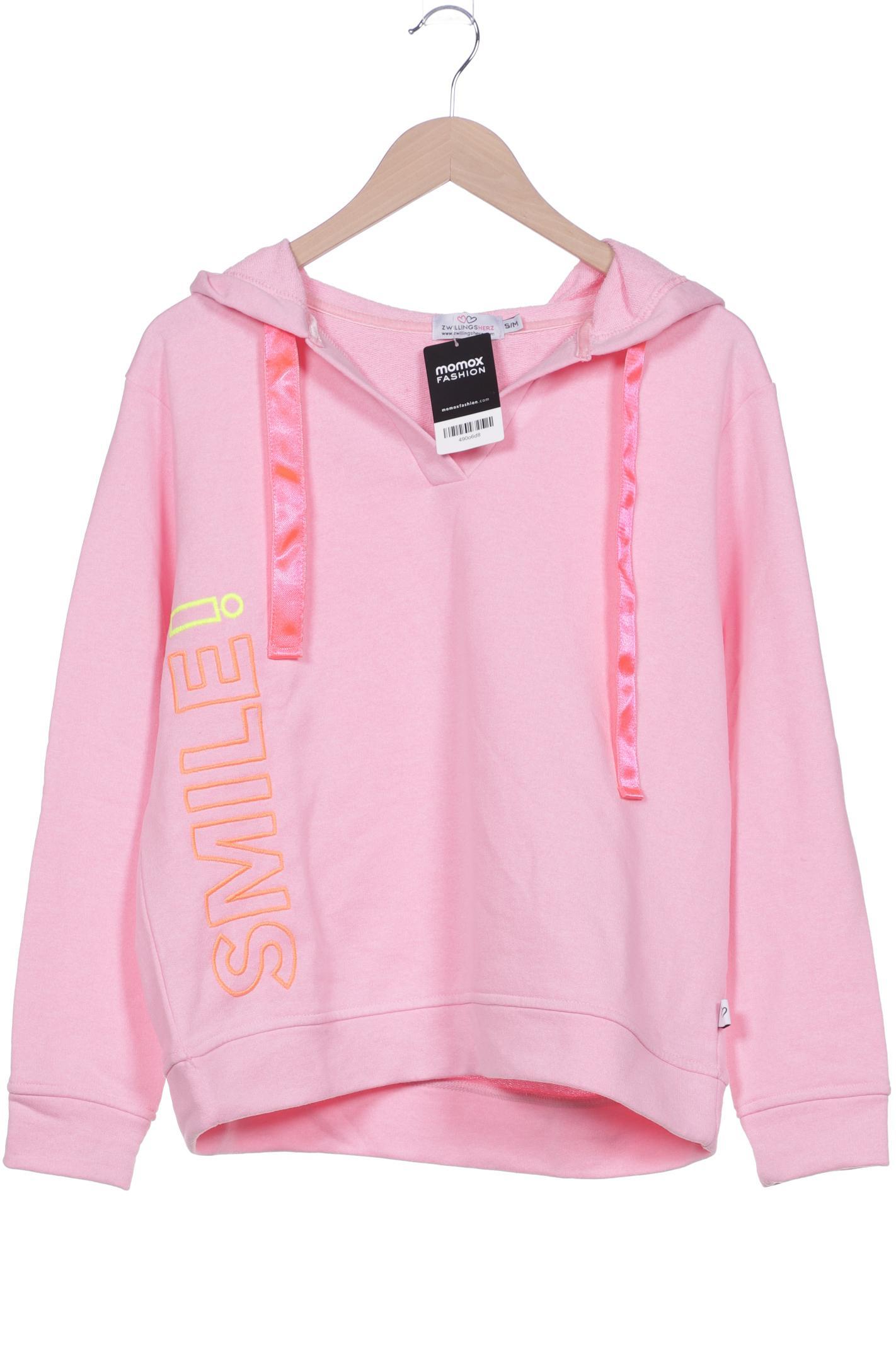 

Zwillingsherz Damen Kapuzenpullover, pink, Gr. 36