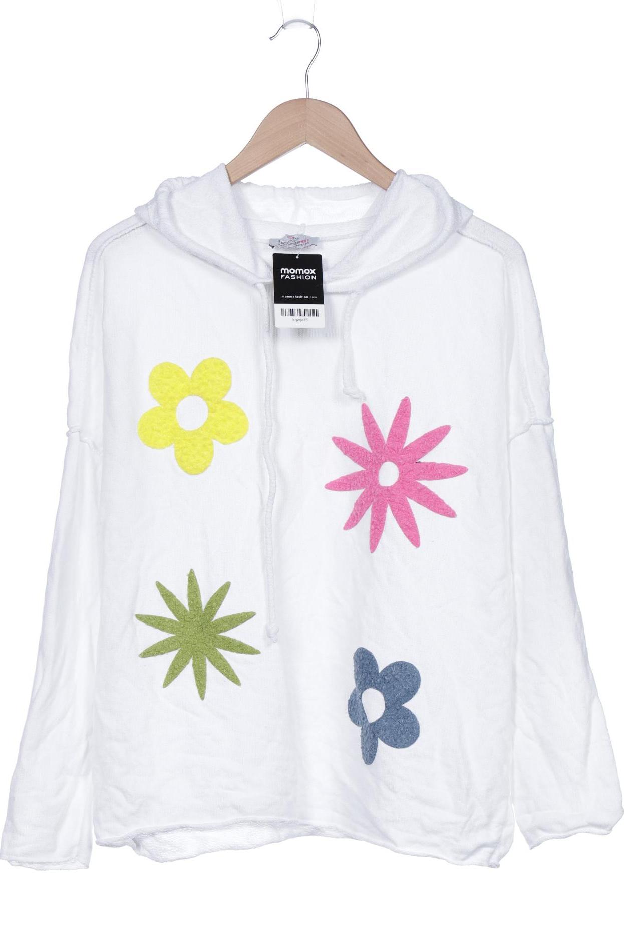 

Zwillingsherz Damen Kapuzenpullover, weiß, Gr. 42