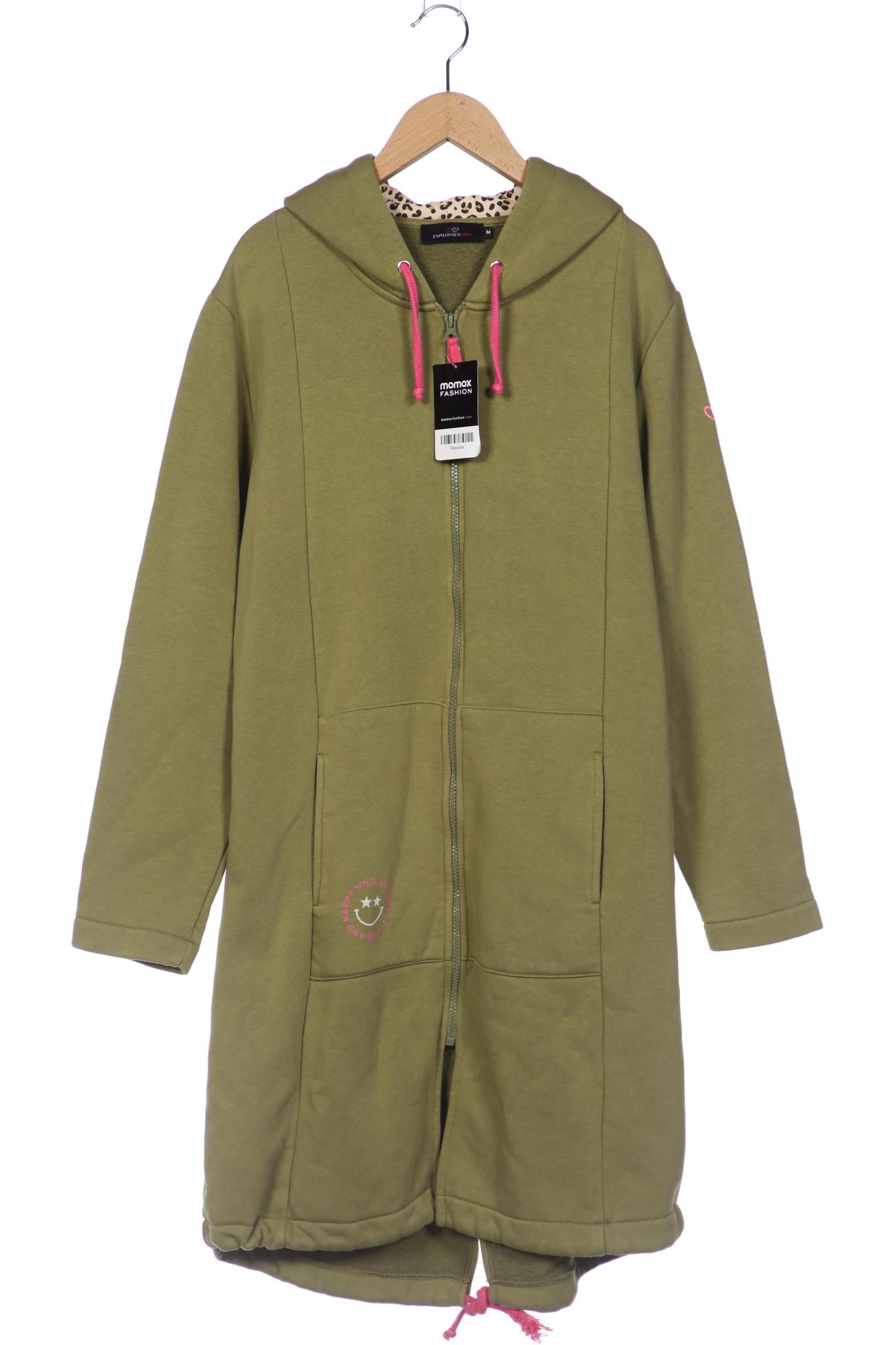 

Zwillingsherz Damen Kapuzenpullover, grün