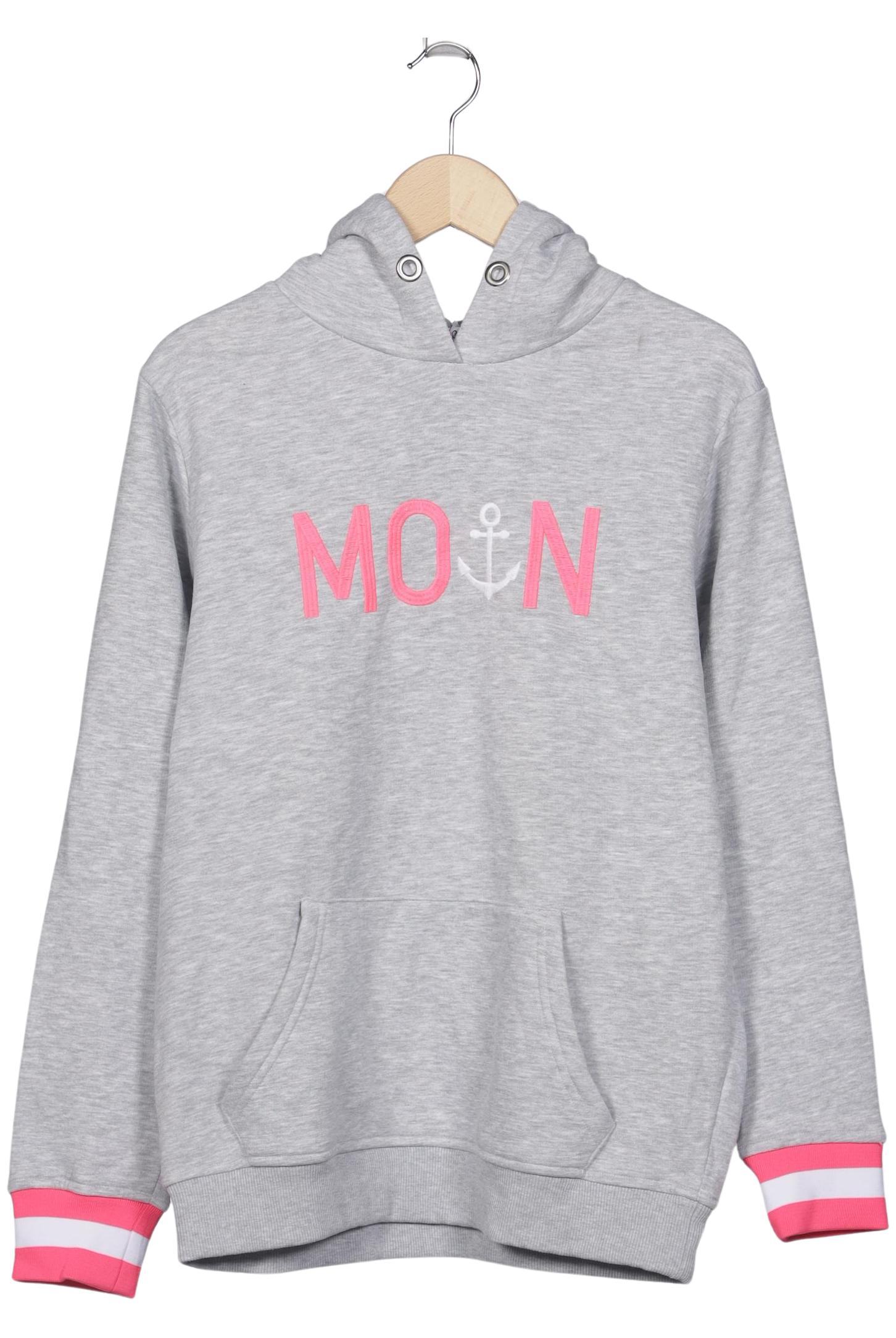 

Zwillingsherz Damen Kapuzenpullover, grau, Gr. 38