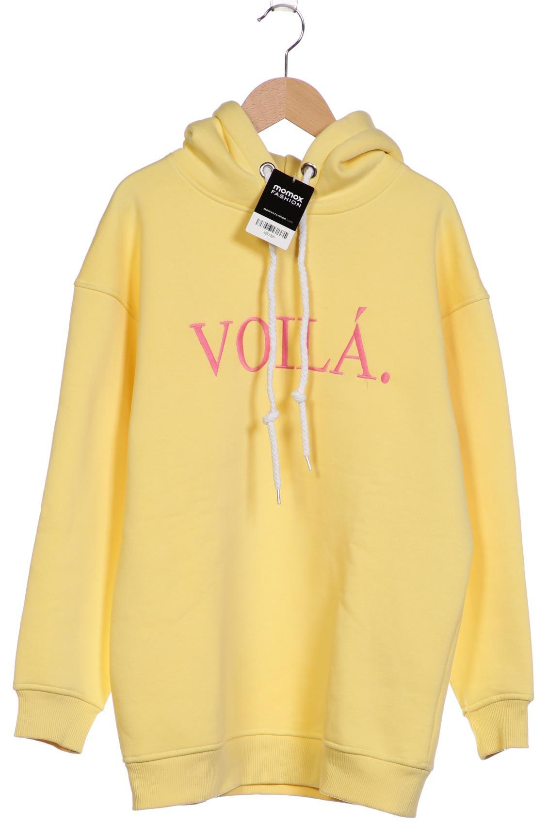 

Zwillingsherz Damen Kapuzenpullover, gelb, Gr. 36