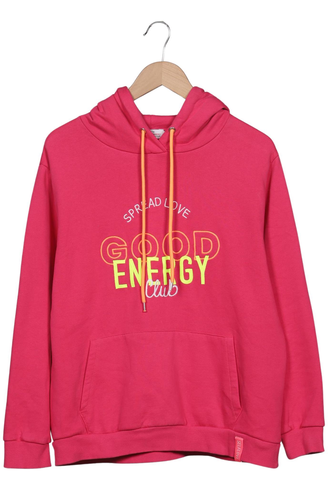 

Zwillingsherz Damen Kapuzenpullover, pink, Gr. 36