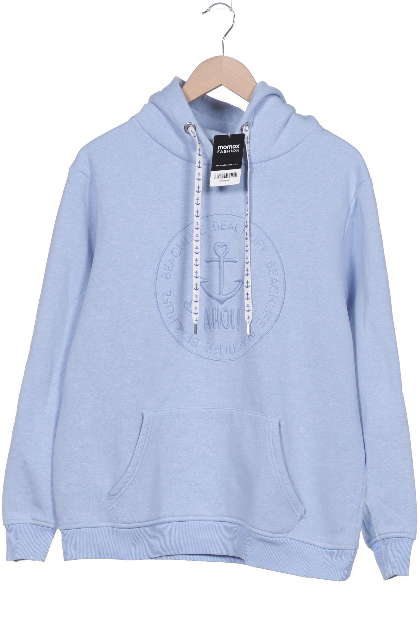 

Zwillingsherz Damen Kapuzenpullover, hellblau