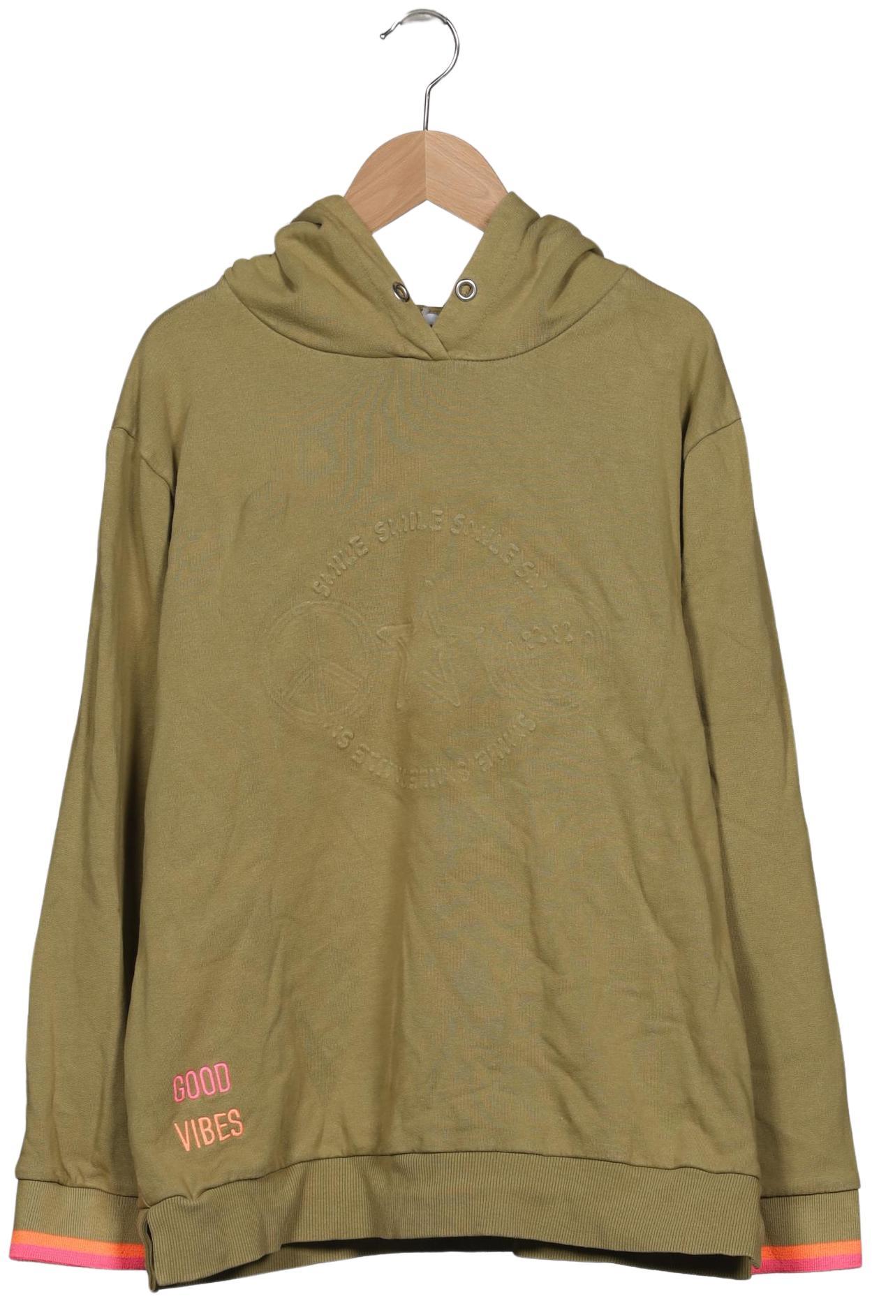 

Zwillingsherz Damen Kapuzenpullover, grün, Gr. 36