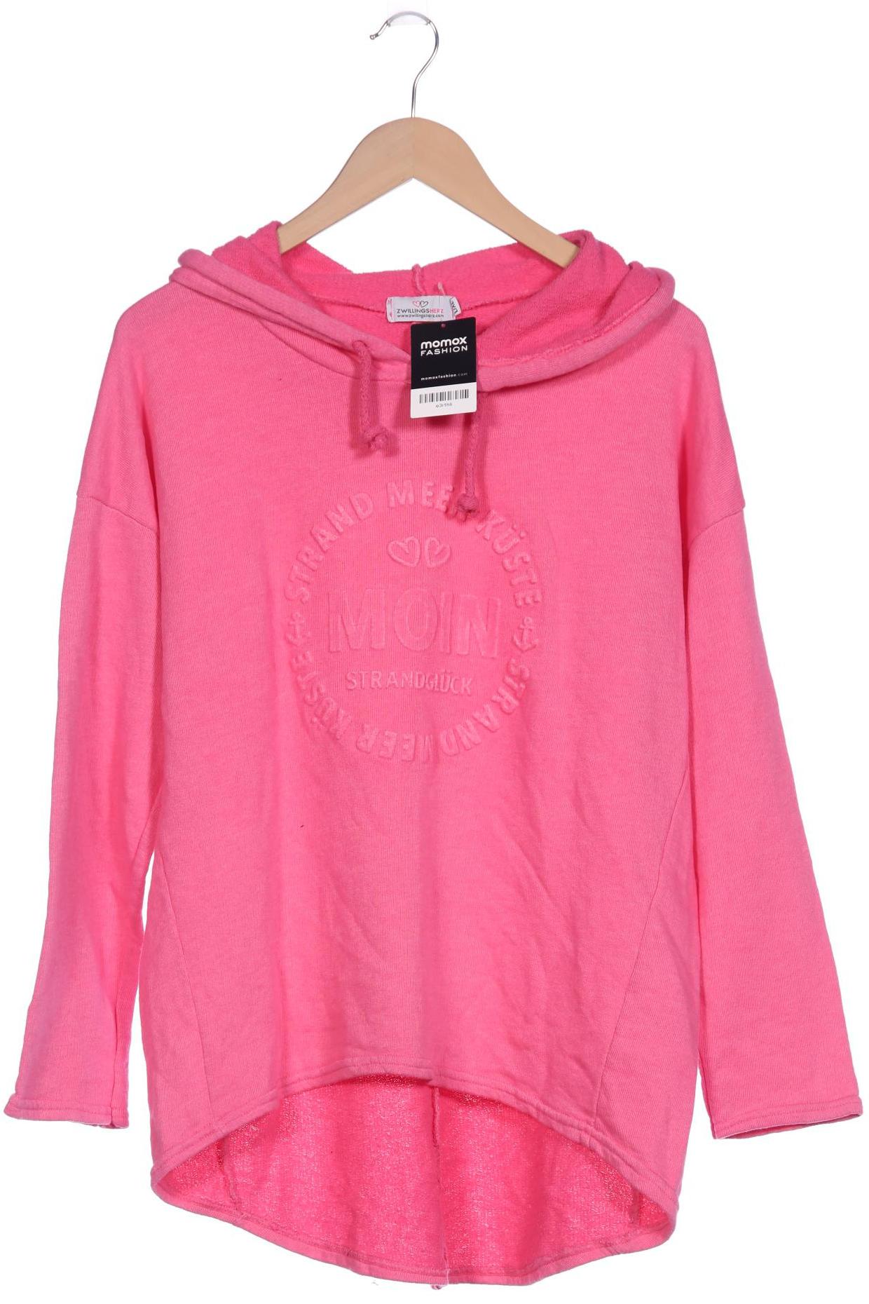 

Zwillingsherz Damen Kapuzenpullover, pink, Gr. 42