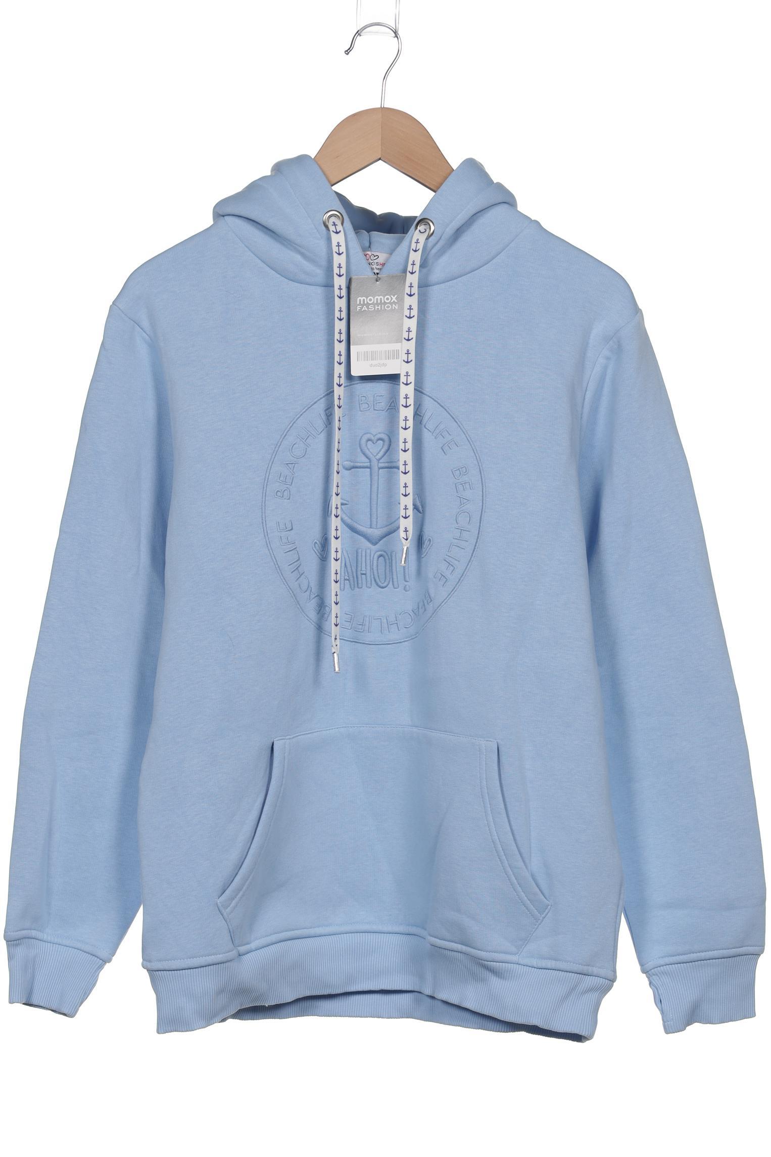 

Zwillingsherz Damen Kapuzenpullover, hellblau, Gr. 38