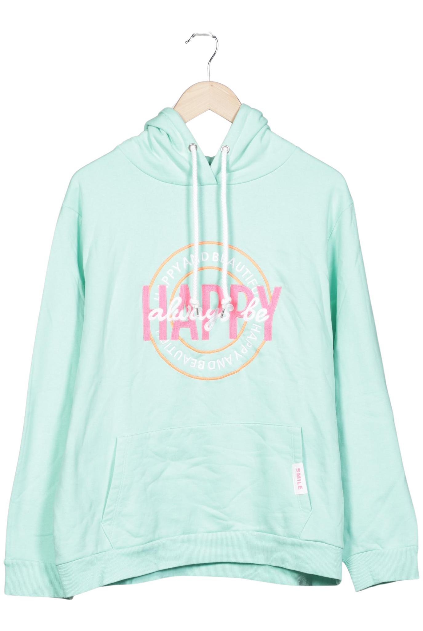 

Zwillingsherz Damen Kapuzenpullover, hellgrün, Gr. 44