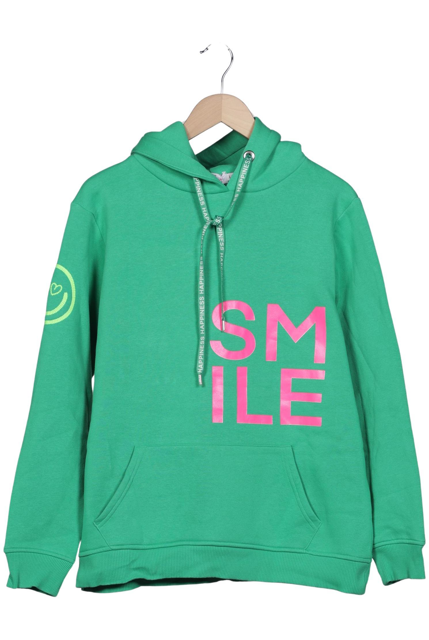 

Zwillingsherz Damen Kapuzenpullover, grün, Gr. 42