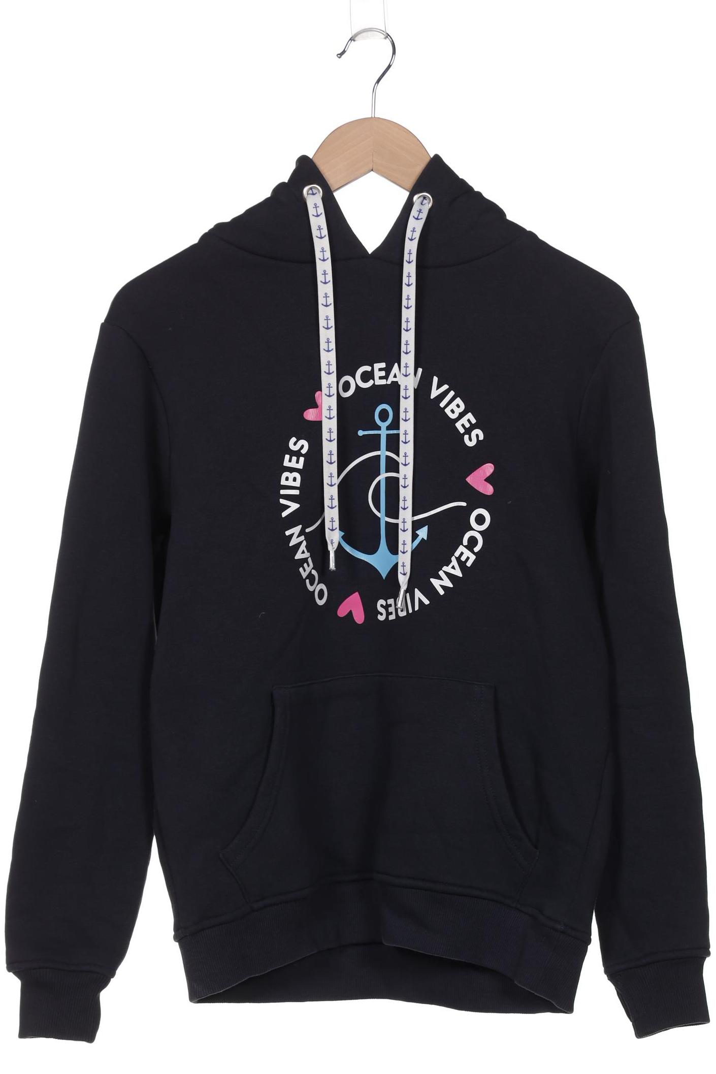 

Zwillingsherz Damen Kapuzenpullover, marineblau, Gr. 36