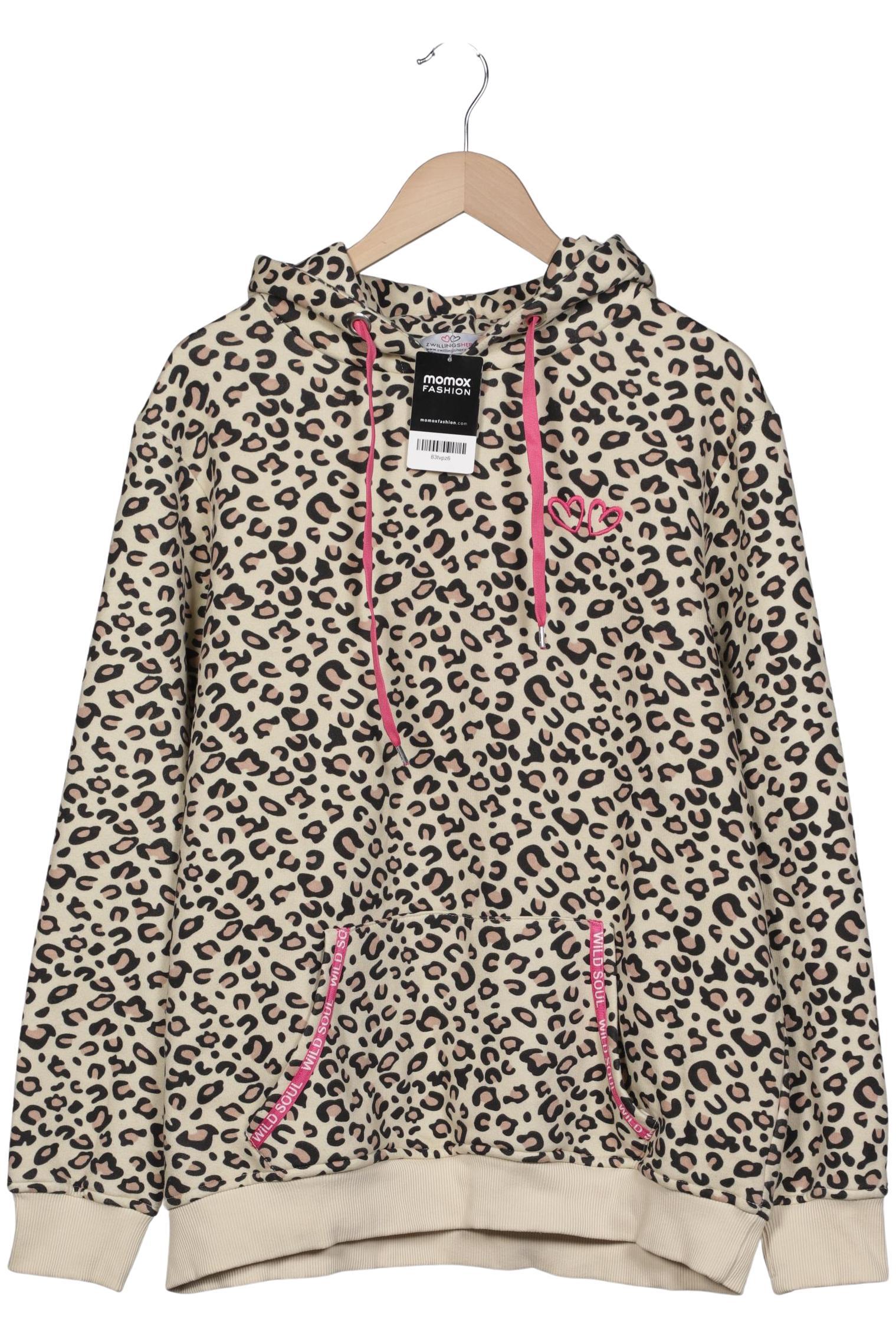 

Zwillingsherz Damen Kapuzenpullover, cremeweiß, Gr. 42