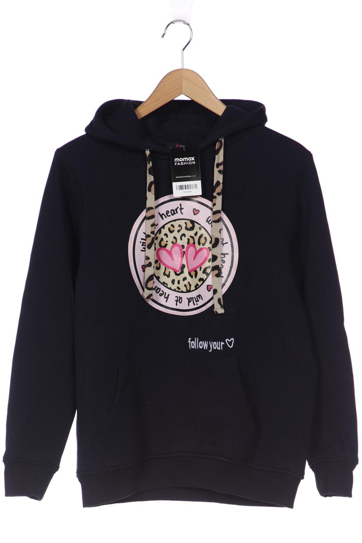 

Zwillingsherz Damen Kapuzenpullover, marineblau