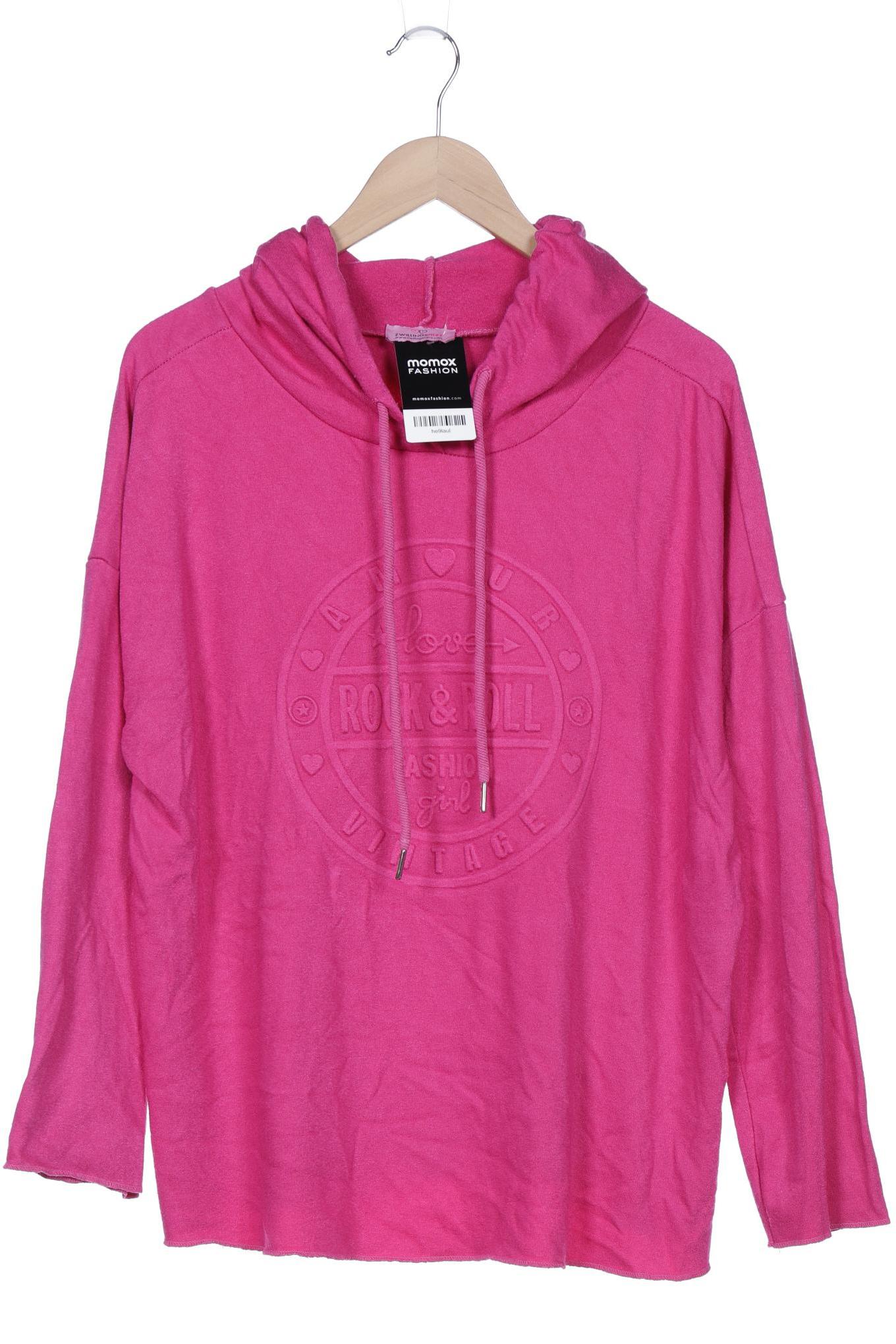 

Zwillingsherz Damen Kapuzenpullover, pink, Gr. 42