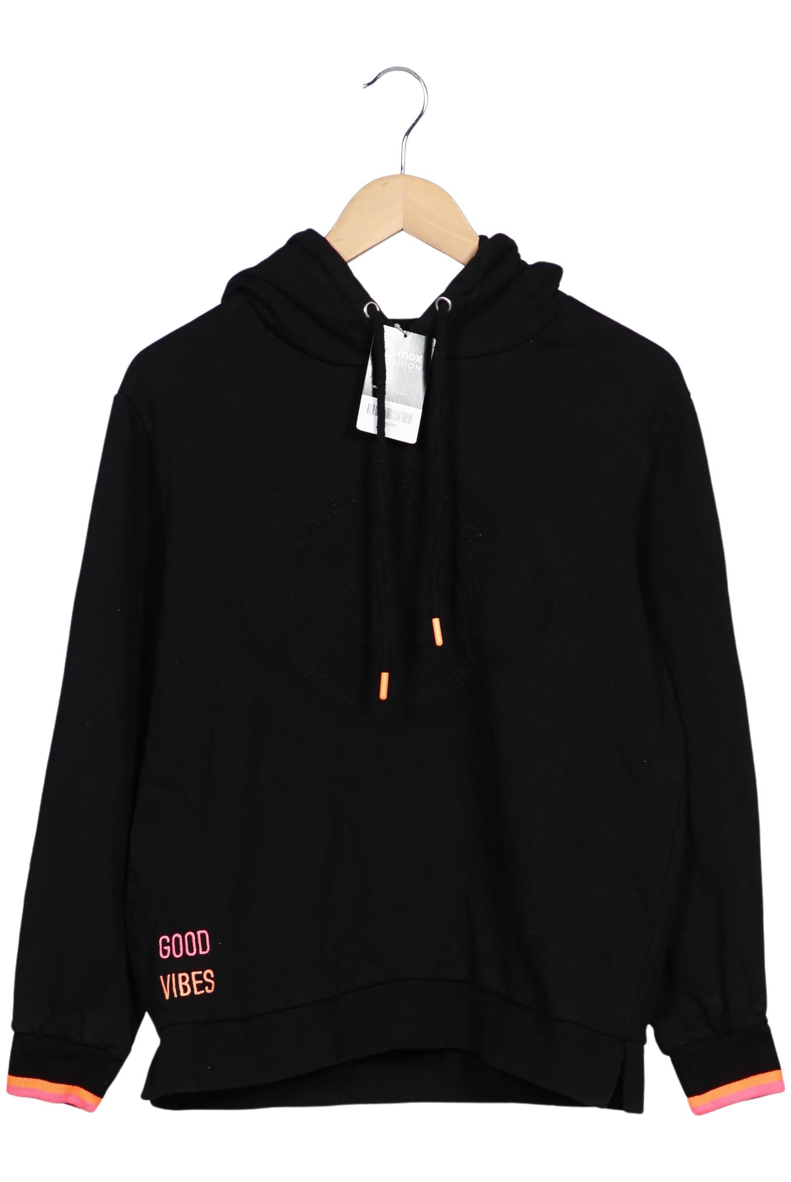 

Zwillingsherz Damen Kapuzenpullover, schwarz, Gr. 36