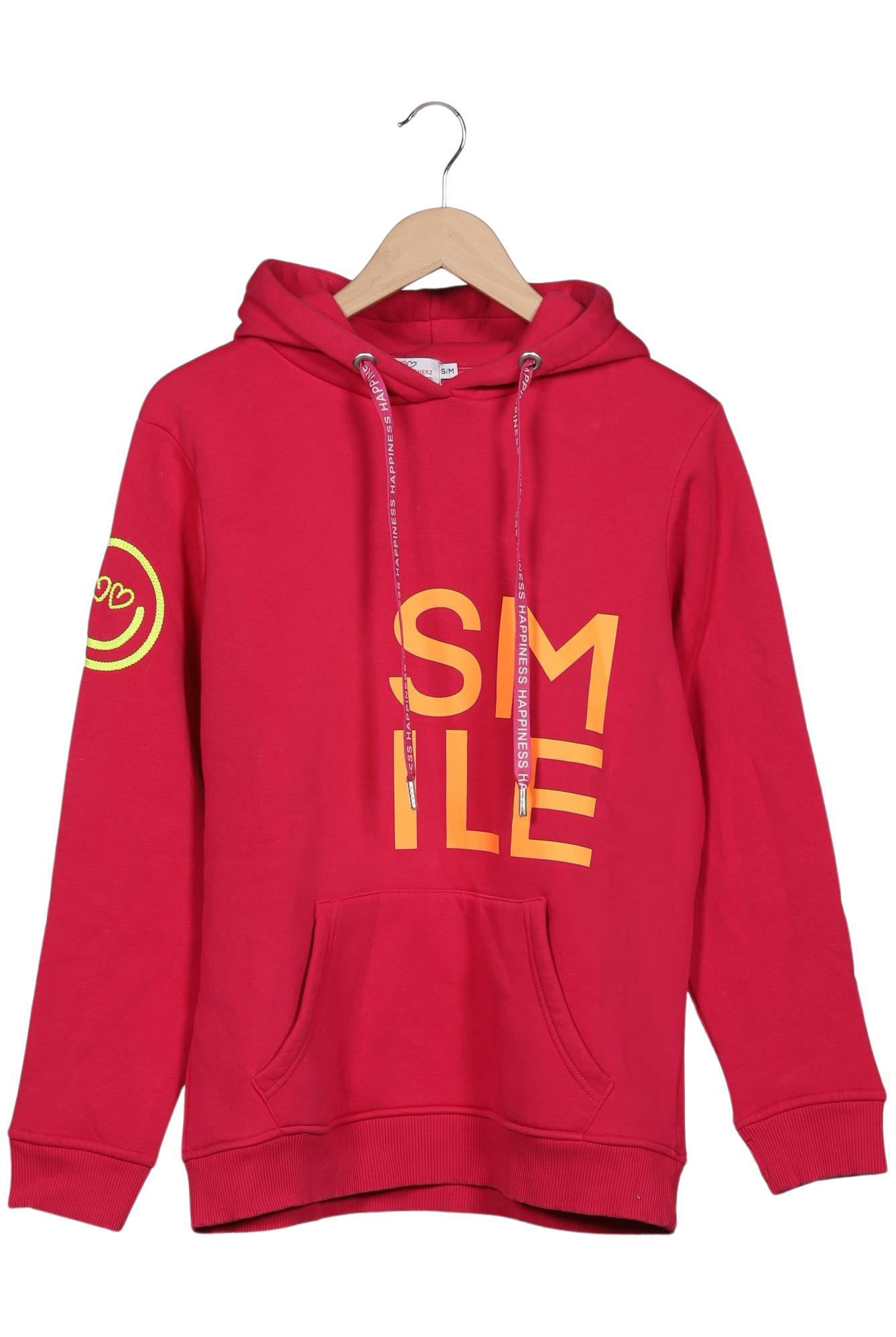 

Zwillingsherz Damen Kapuzenpullover, rot, Gr. 36