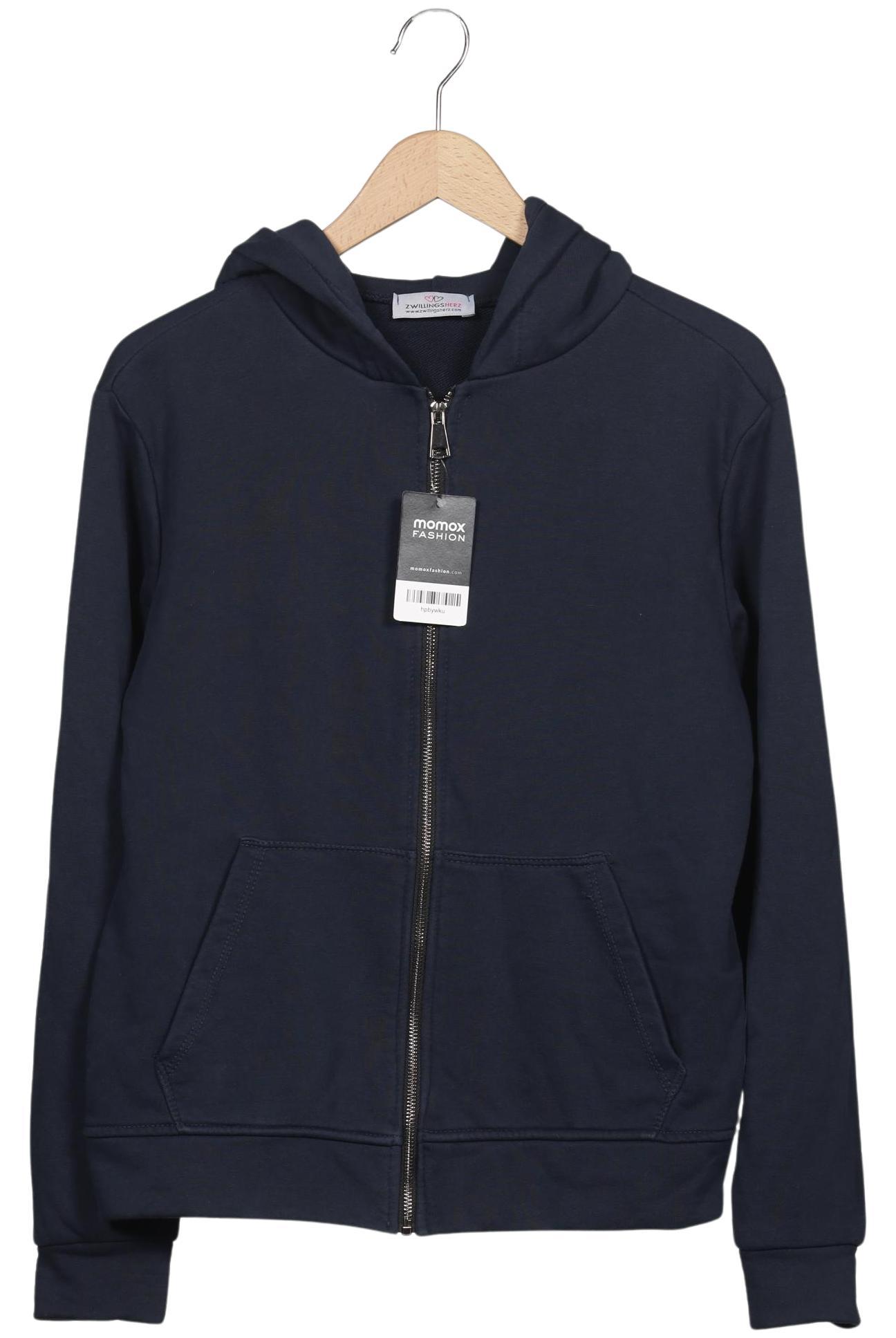 

Zwillingsherz Damen Kapuzenpullover, marineblau, Gr. 36