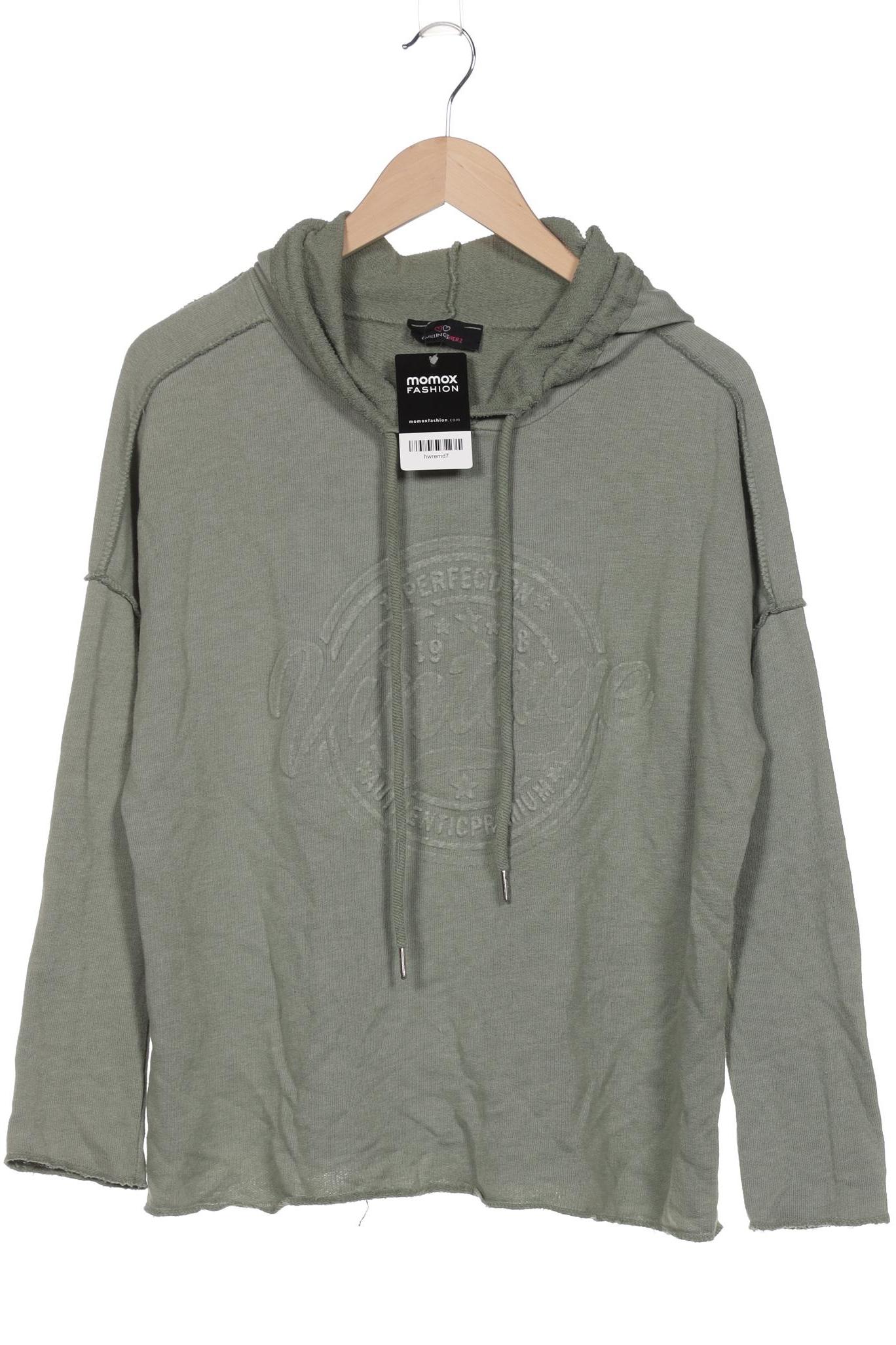 

Zwillingsherz Damen Kapuzenpullover, grün, Gr. 44
