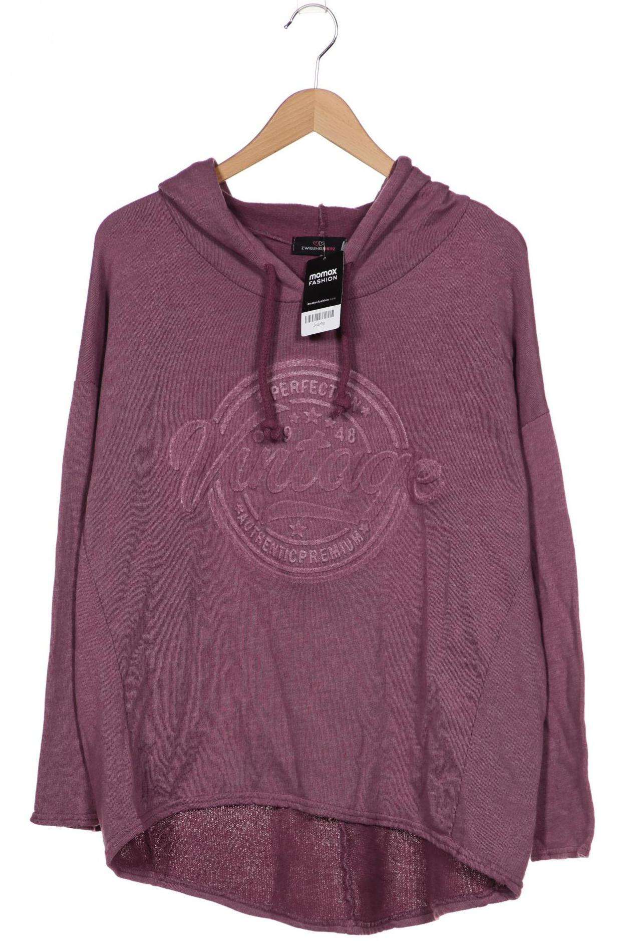 

Zwillingsherz Damen Kapuzenpullover, flieder
