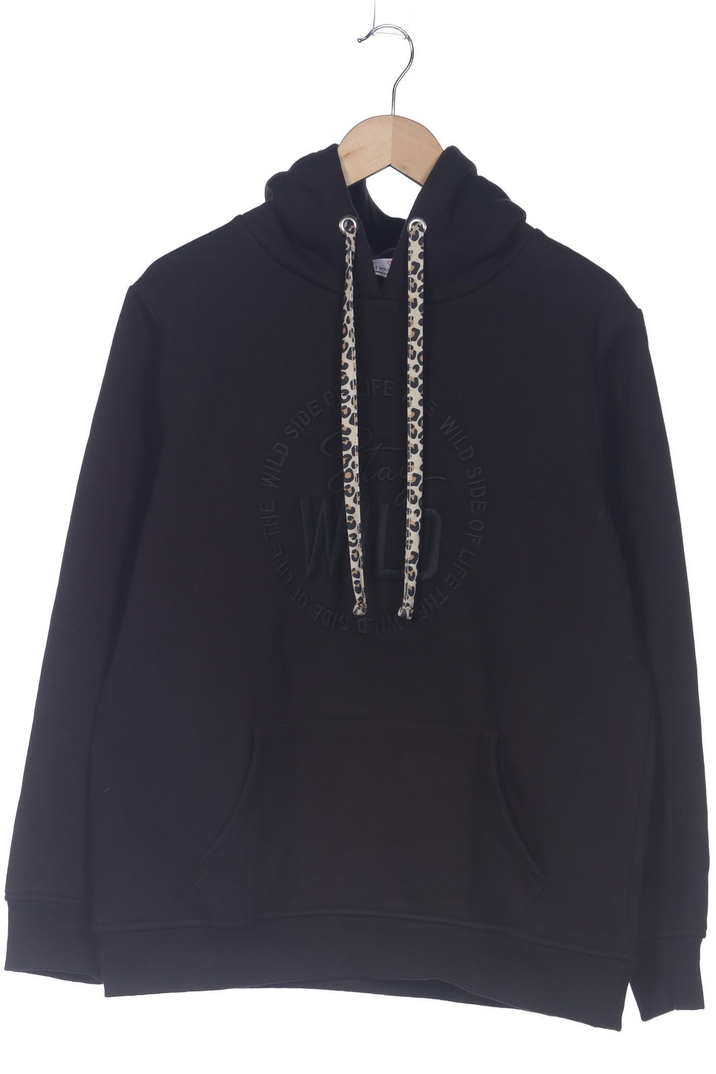 

Zwillingsherz Damen Kapuzenpullover, schwarz, Gr. 42