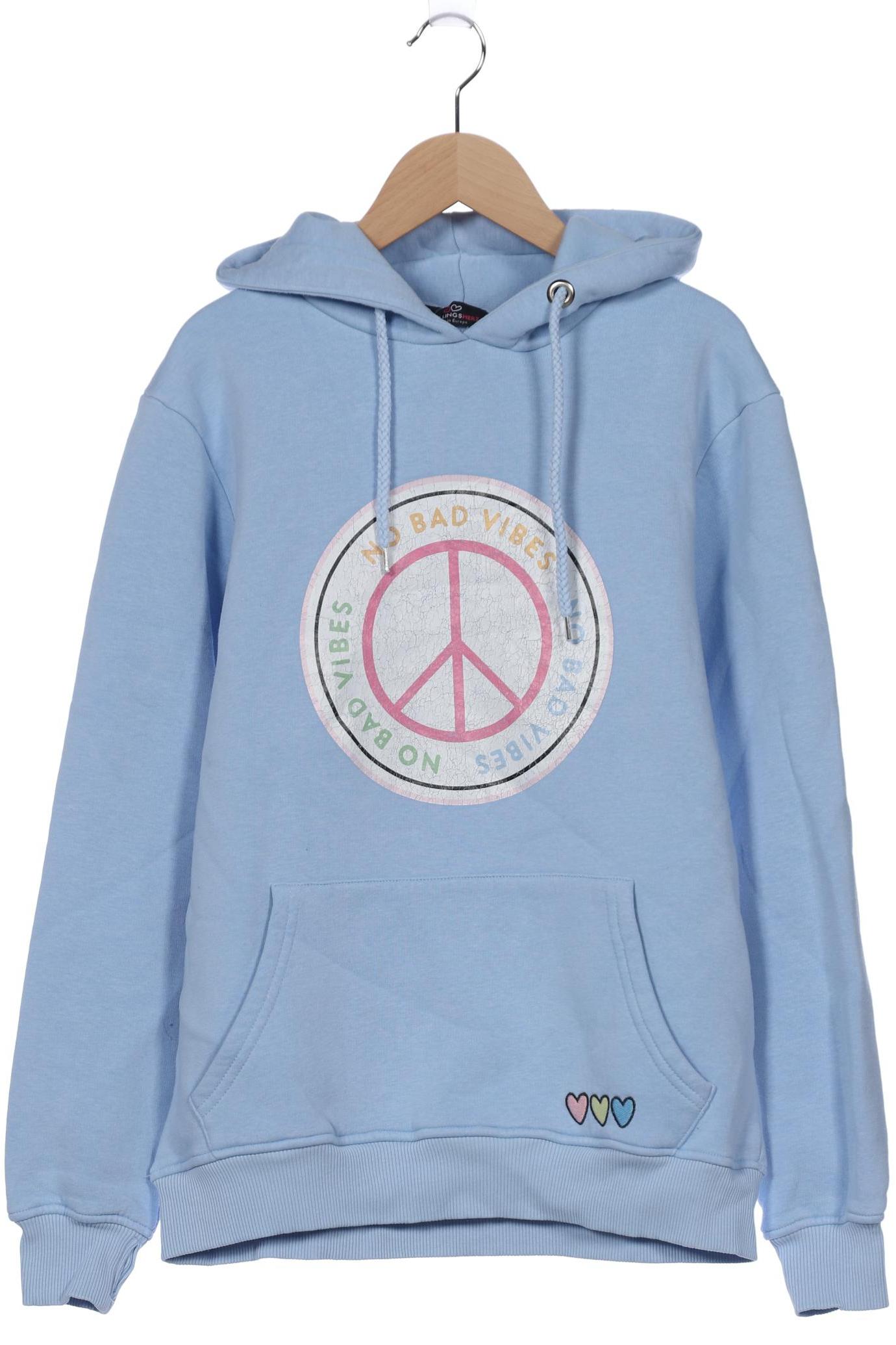 

Zwillingsherz Damen Kapuzenpullover, blau, Gr. 36