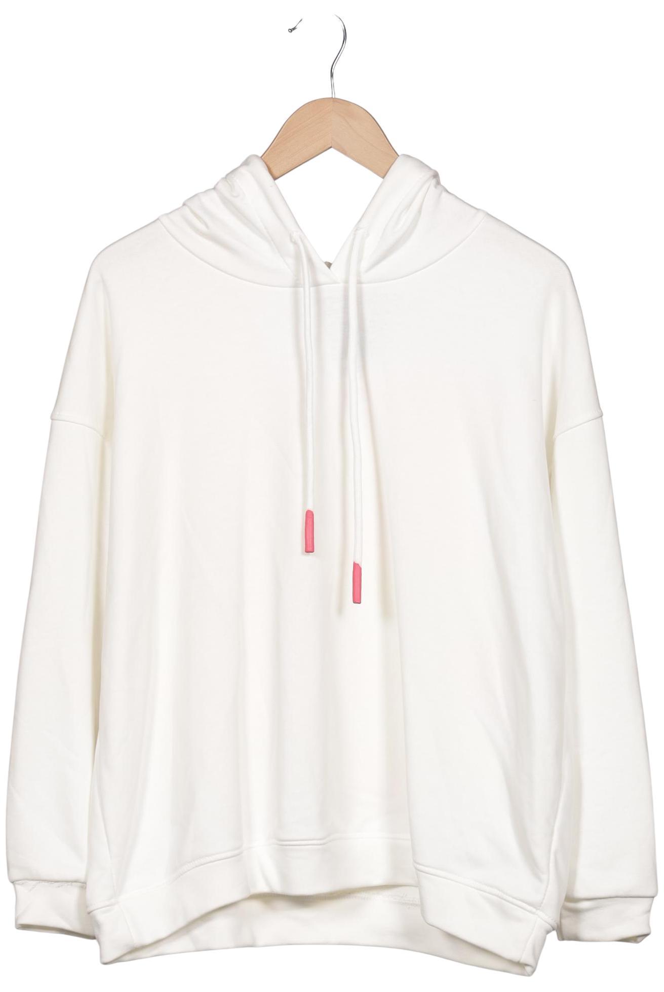 

Zwillingsherz Damen Kapuzenpullover, weiß, Gr. 42