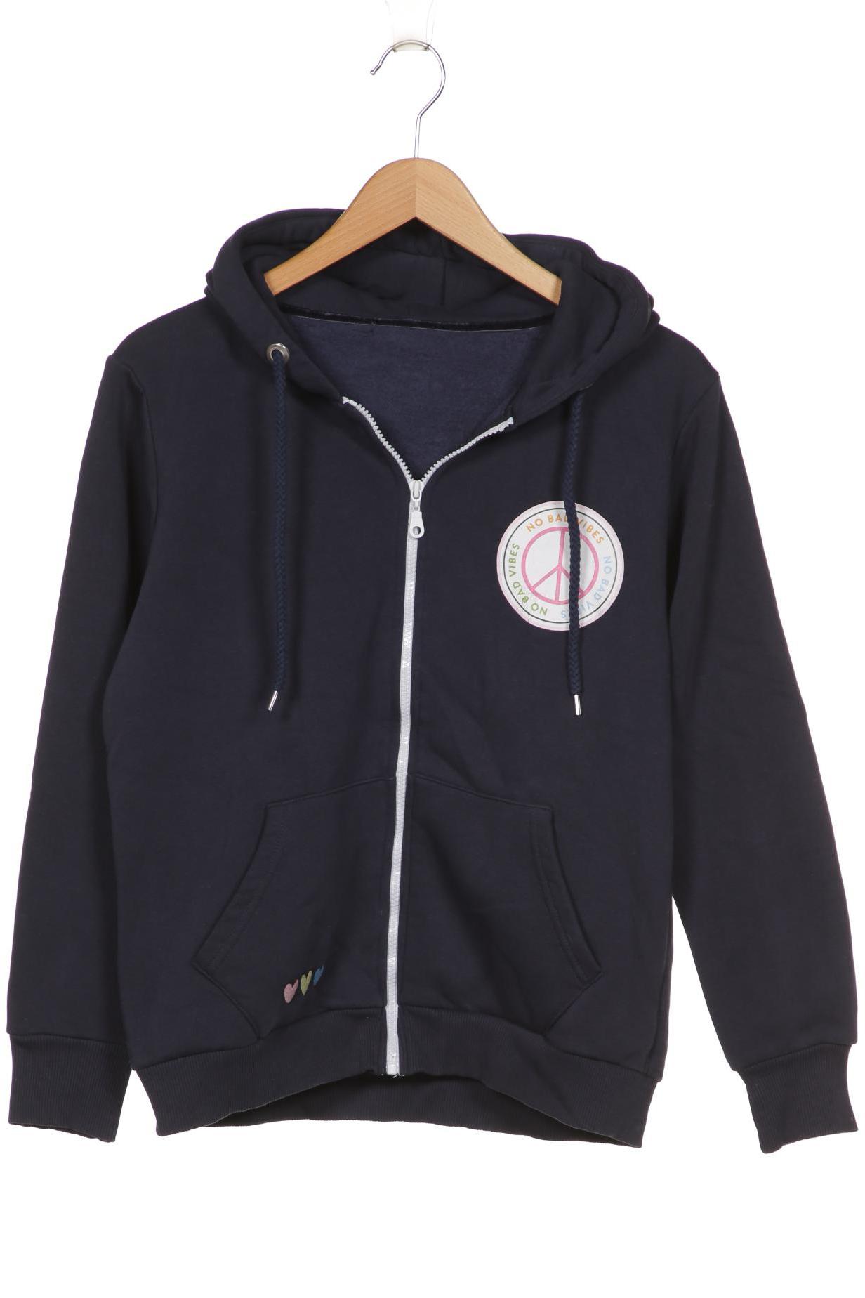 

Zwillingsherz Damen Kapuzenpullover, marineblau