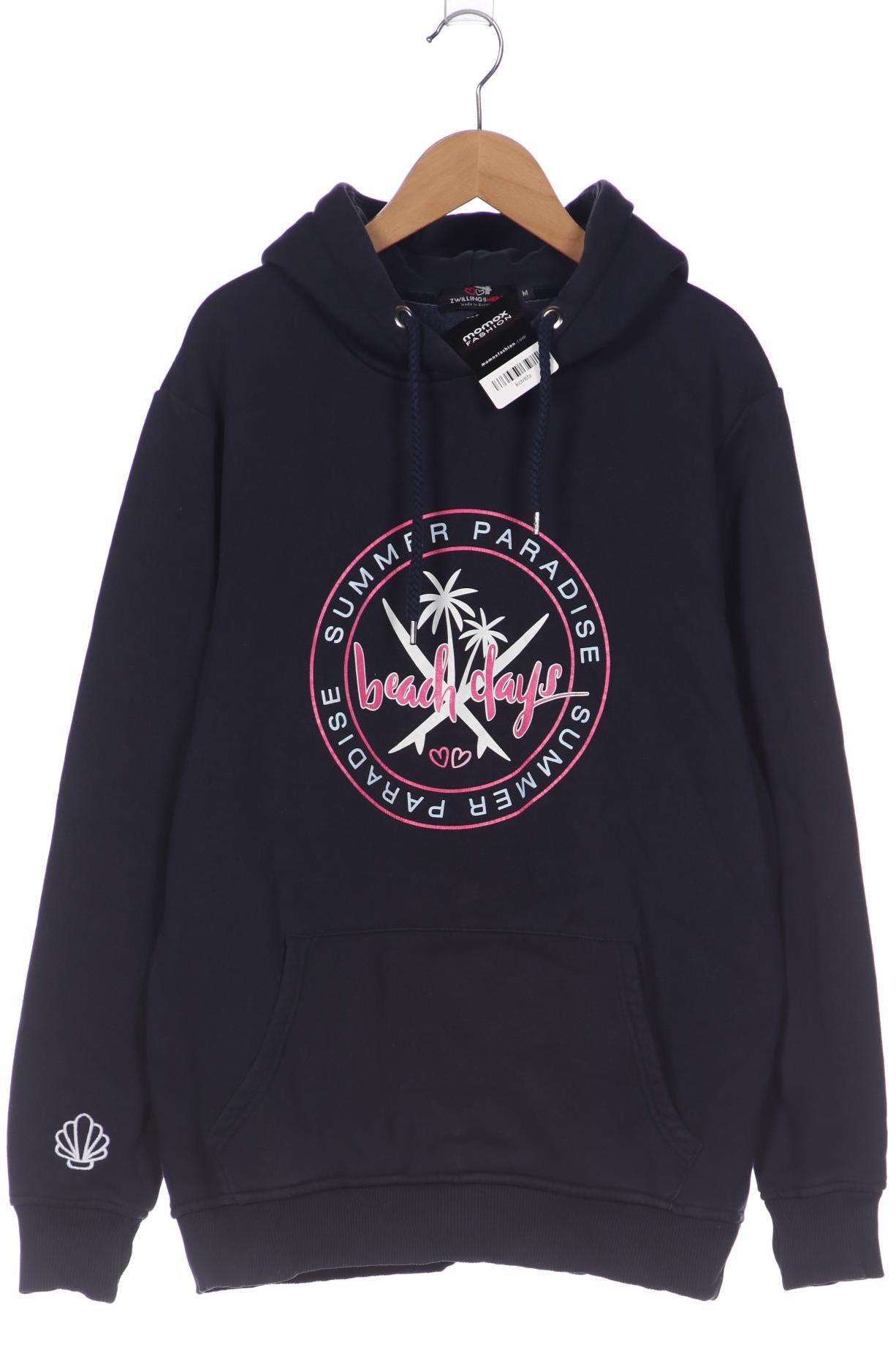 

Zwillingsherz Damen Kapuzenpullover, marineblau, Gr. 38