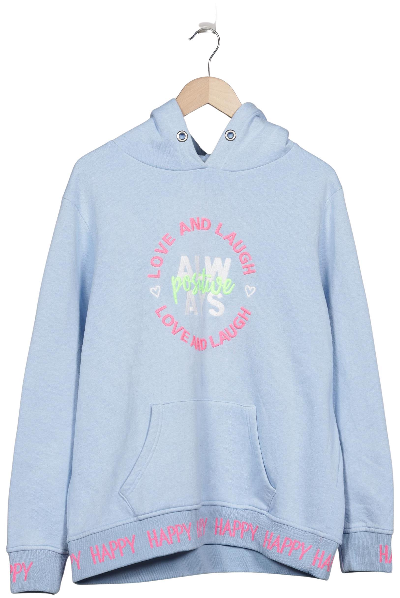 

Zwillingsherz Damen Kapuzenpullover, hellblau, Gr. 42
