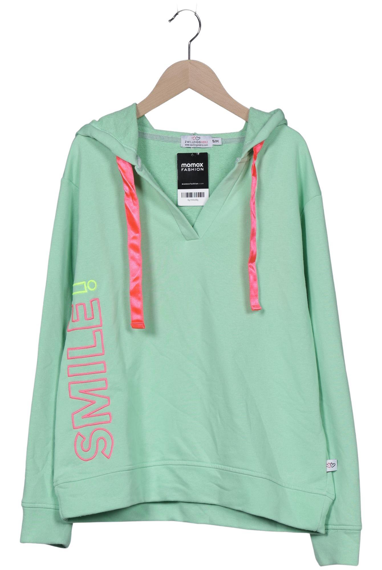 

Zwillingsherz Damen Kapuzenpullover, neon, Gr. 36